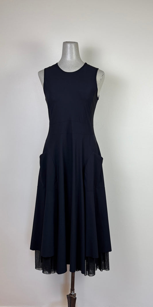 Porto  ~  Lydia Dress - Black