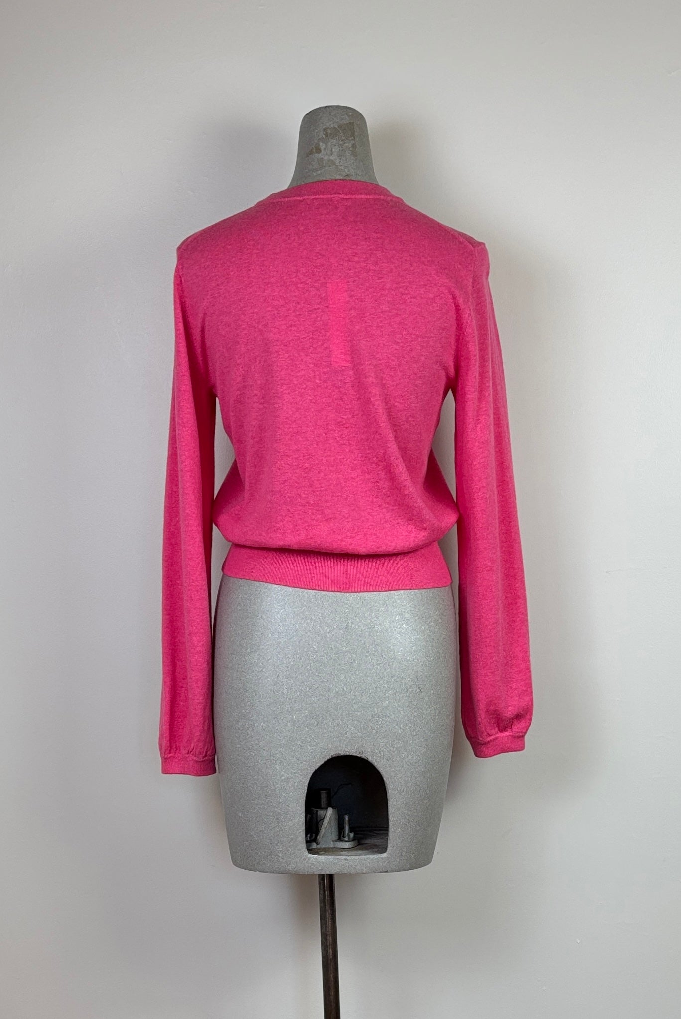 Lilla P. ~ Shirred Sleeve Crewneck Sweater - Calypso
