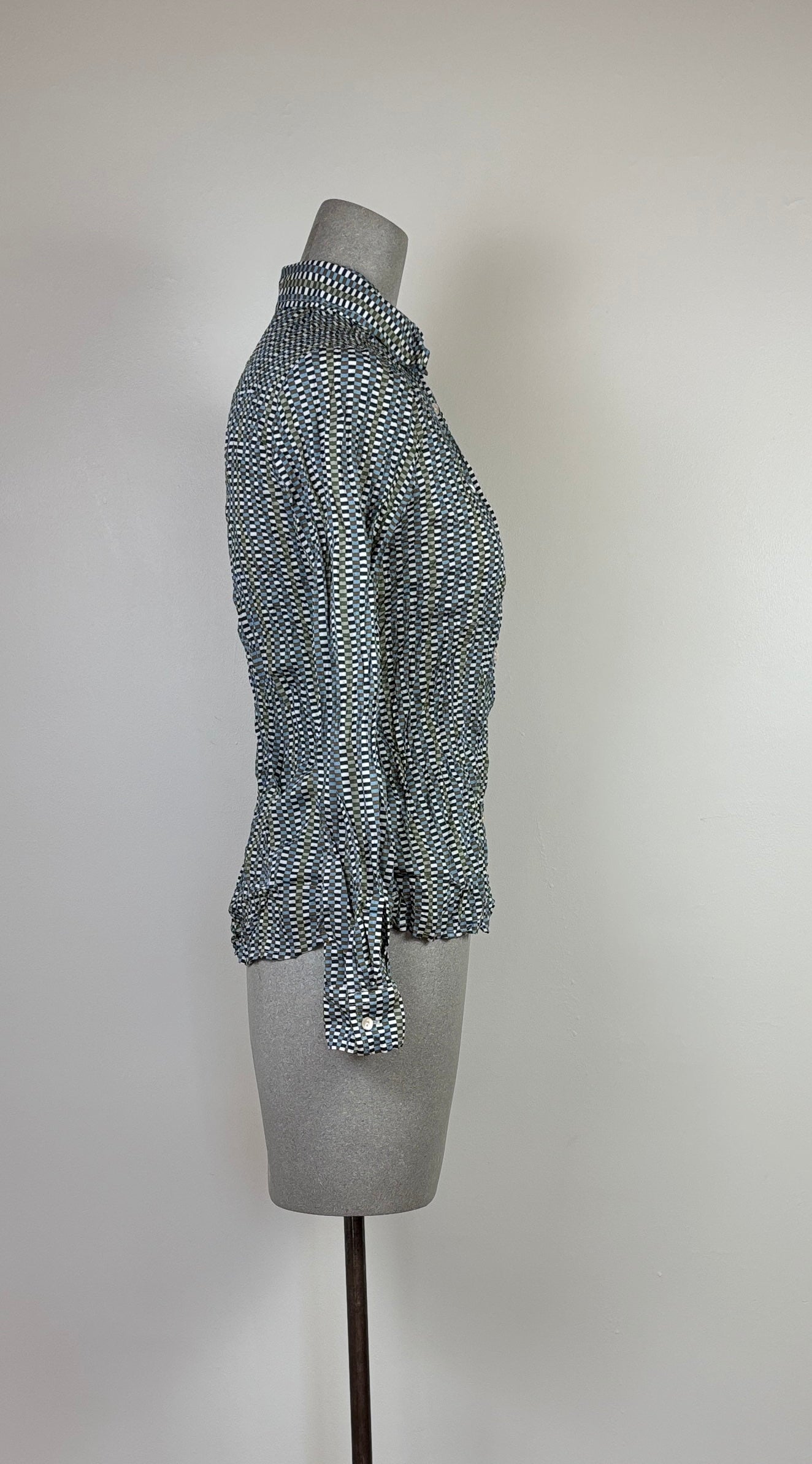 Miki Thumb  ~  Liberty Print Crinkle Shirt - Rohan Ocean