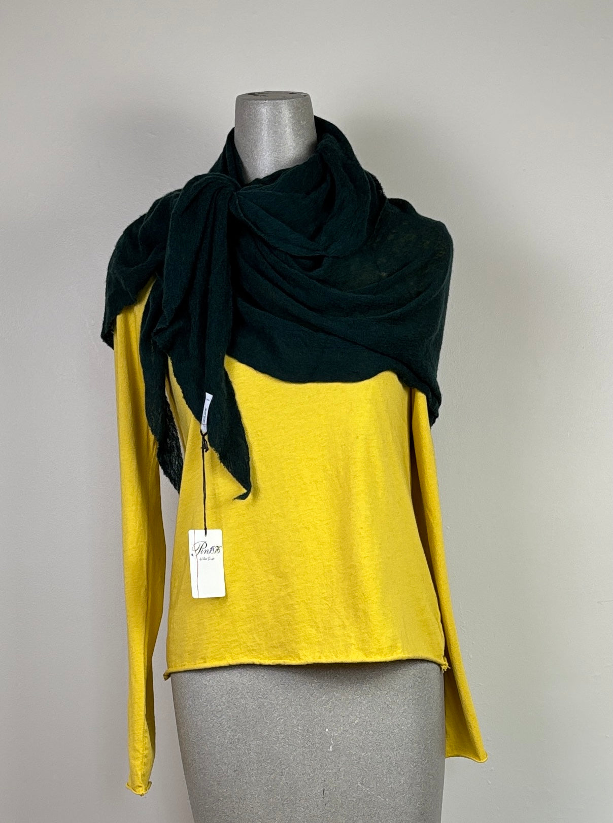 Pin 1876 ~ Cashmere Diamond Scarf - Pine