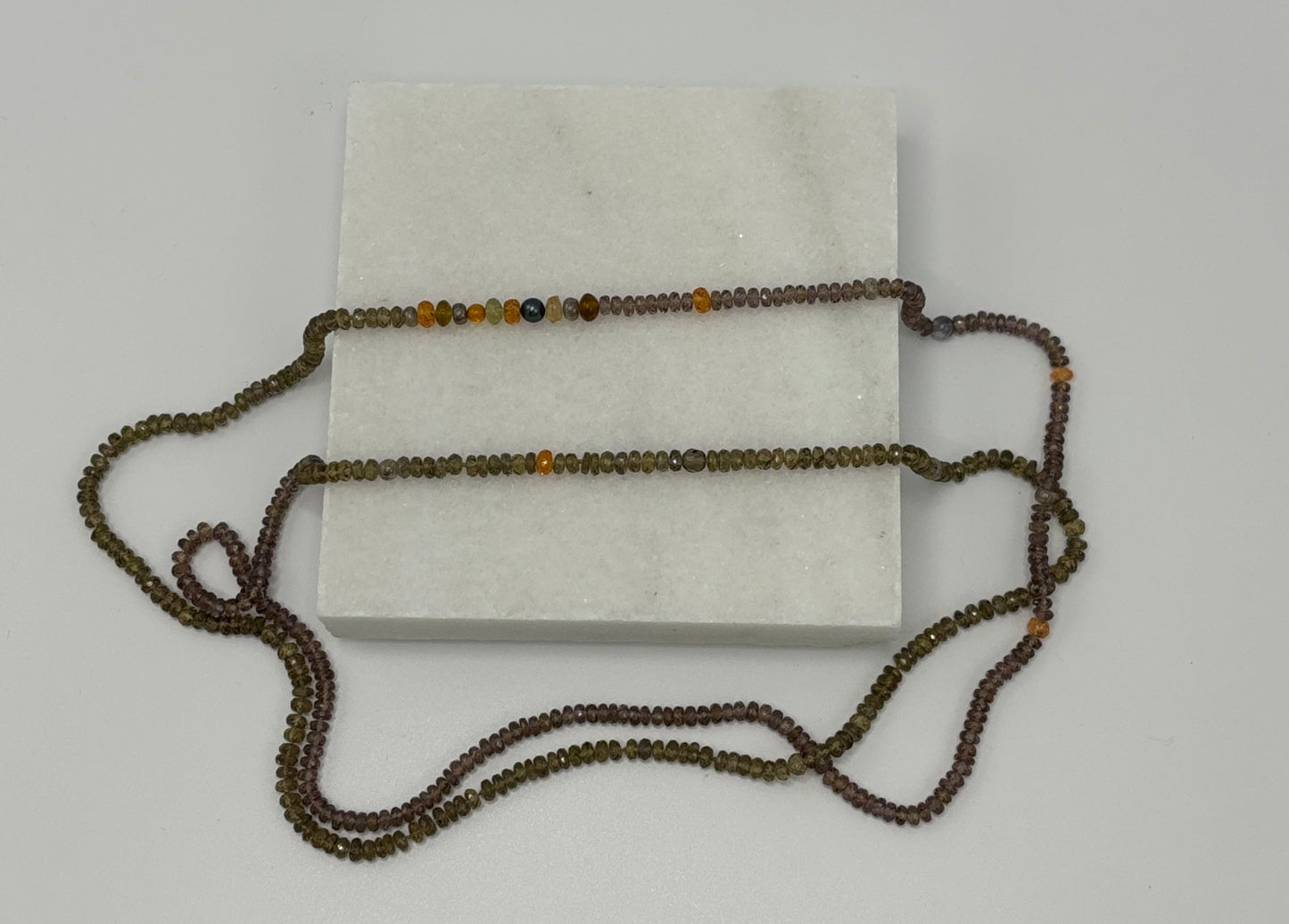 Rebecca Brenner Jewelry ~ Tiny Faceted Zircons + Multi Color Pearls and Opals
