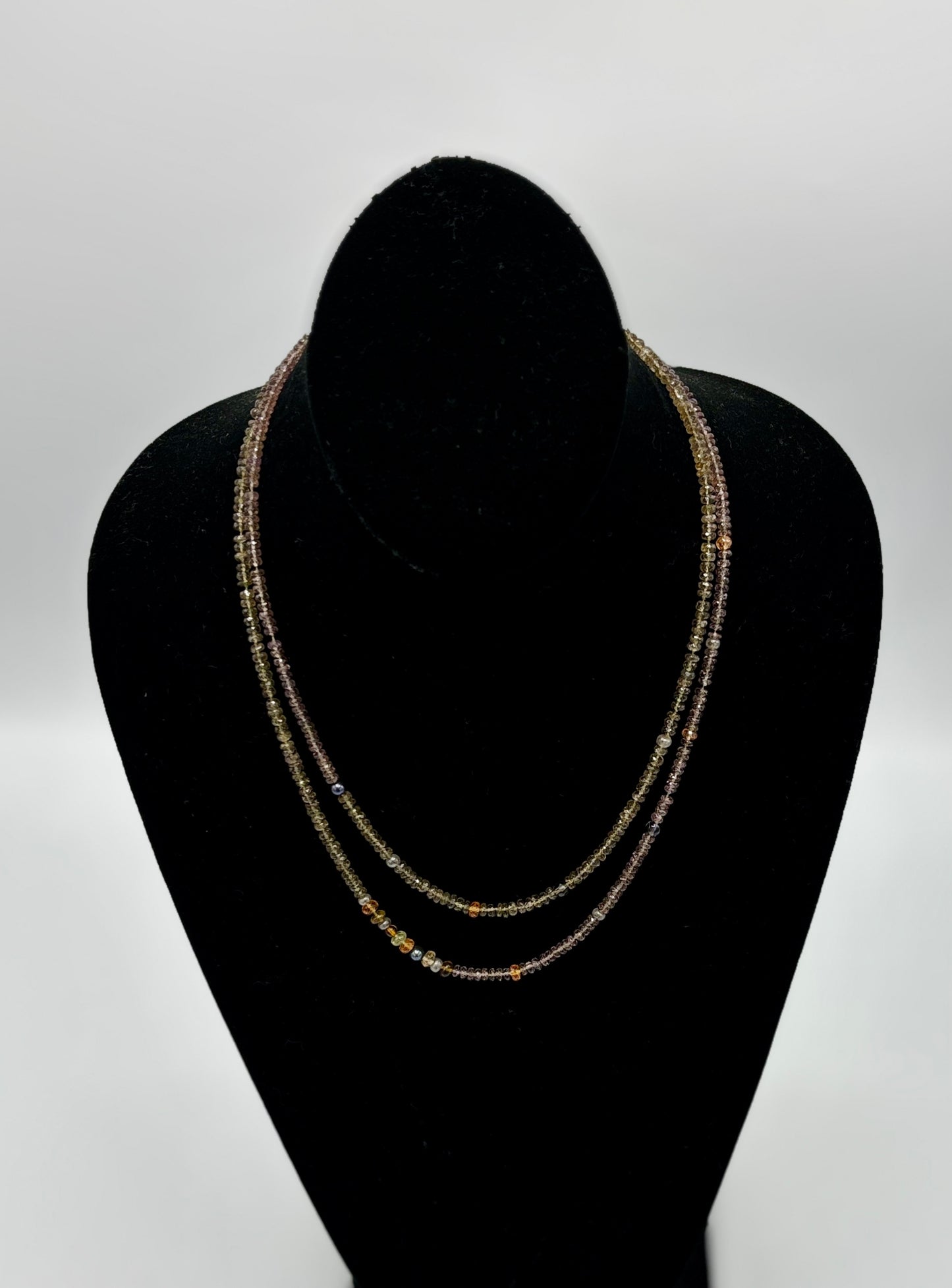 Rebecca Brenner Jewelry ~ Tiny Faceted Zircons + Multi Color Pearls and Opals