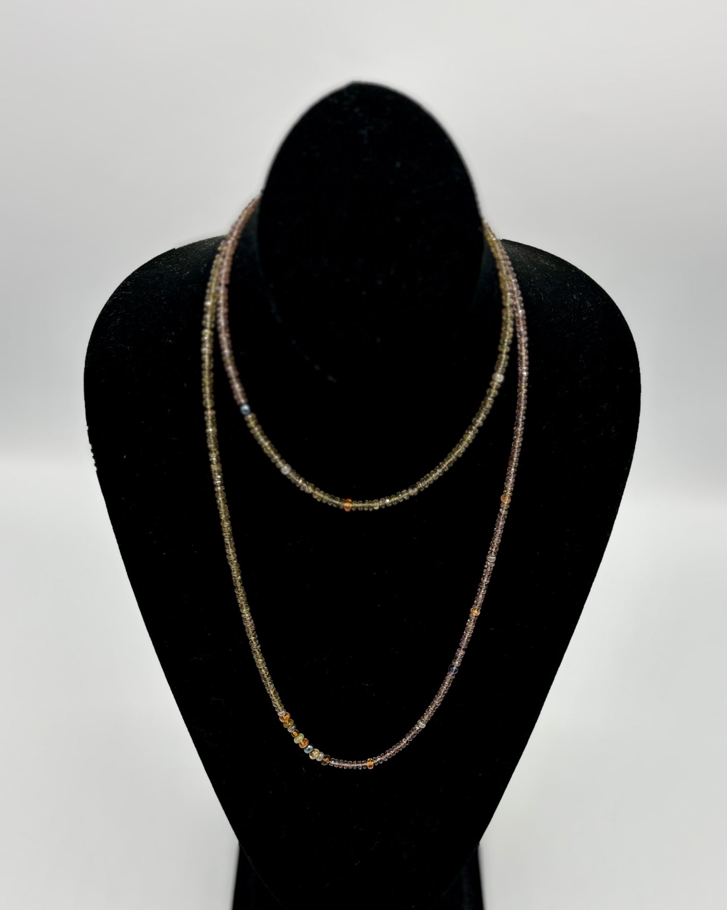 Rebecca Brenner Jewelry ~ Tiny Faceted Zircons + Multi Color Pearls and Opals