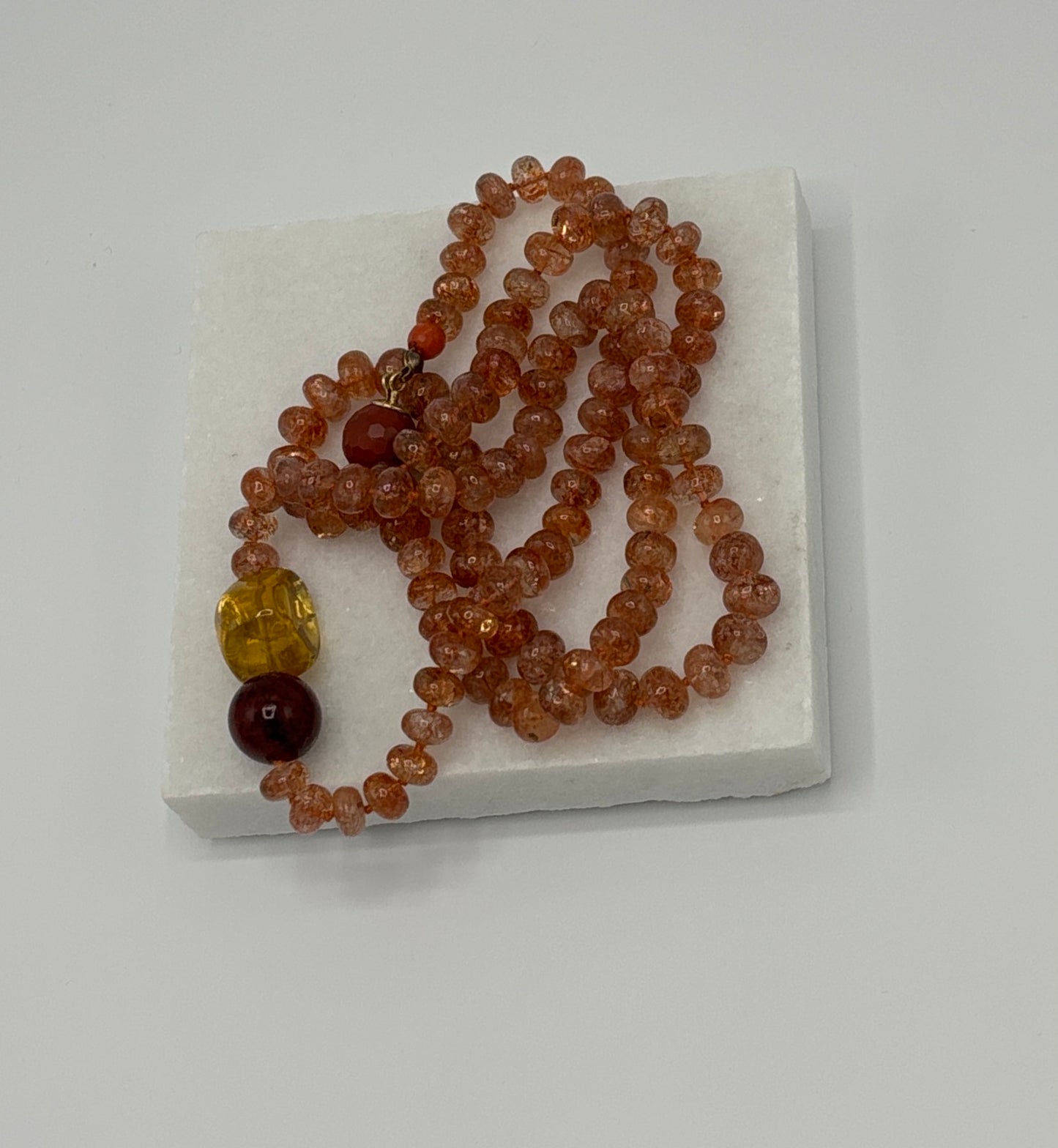 Rebecca Brenner Jewelry ~ Rare Yellow Tourmaline Bead Necklace