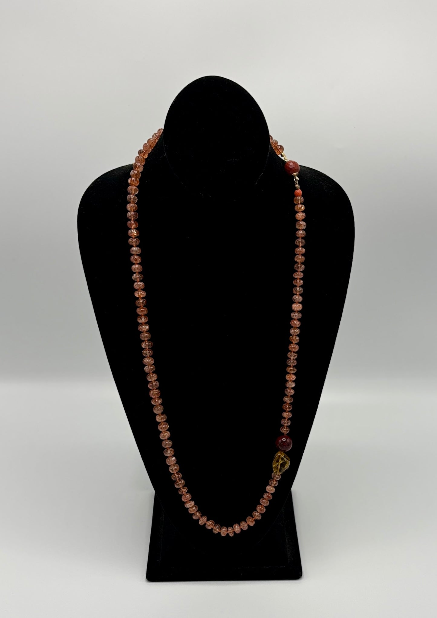Rebecca Brenner Jewelry ~ Rare Yellow Tourmaline Bead Necklace