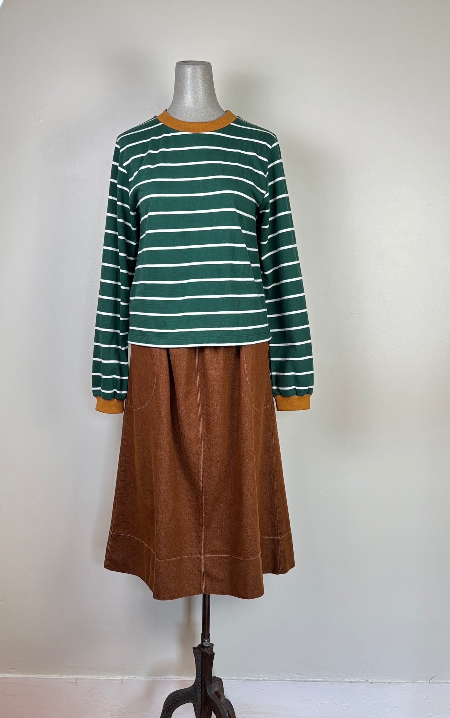 Beaumont Organic ~ Alma-Leigh Skirt - Bark Brown