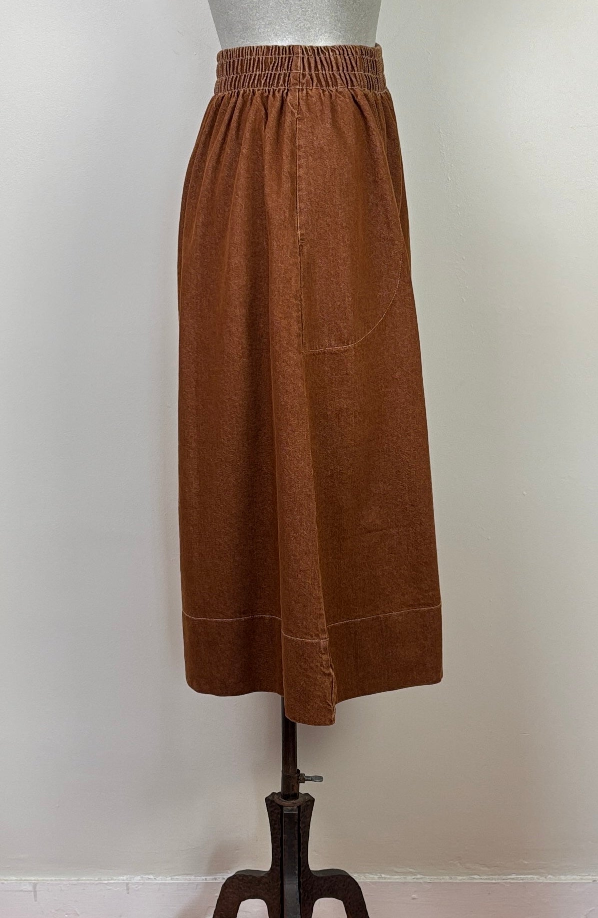 Beaumont Organic ~ Alma-Leigh Skirt - Bark Brown