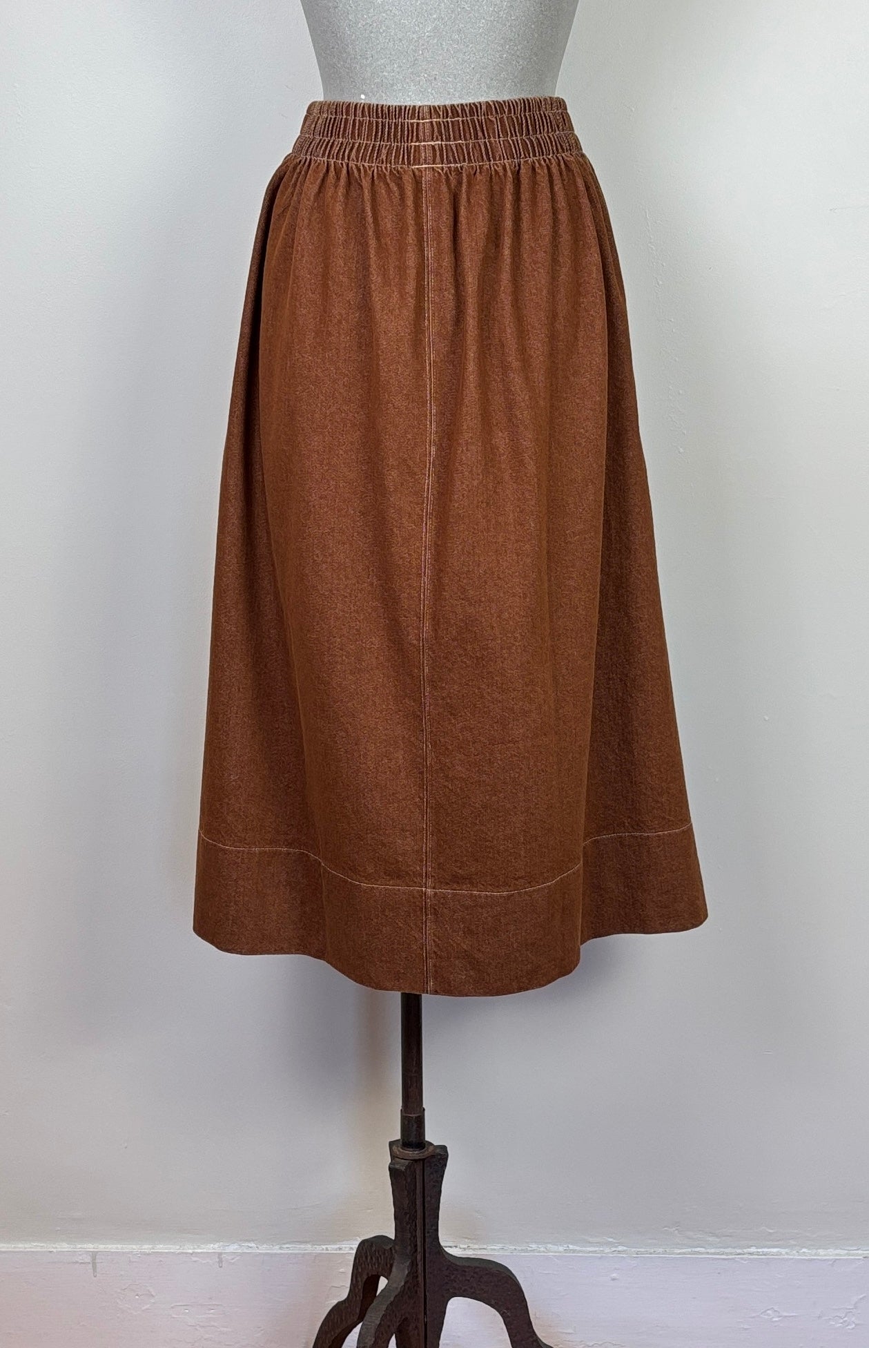 Beaumont Organic ~ Alma-Leigh Skirt - Bark Brown