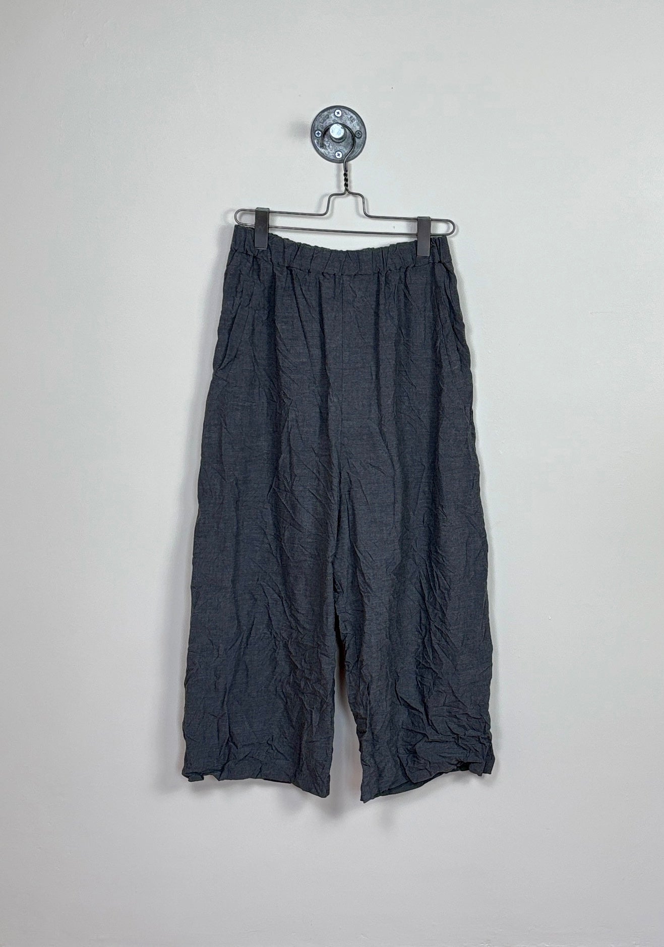 Pas de Calais ~ Stretch Sarouel Pants - Grey