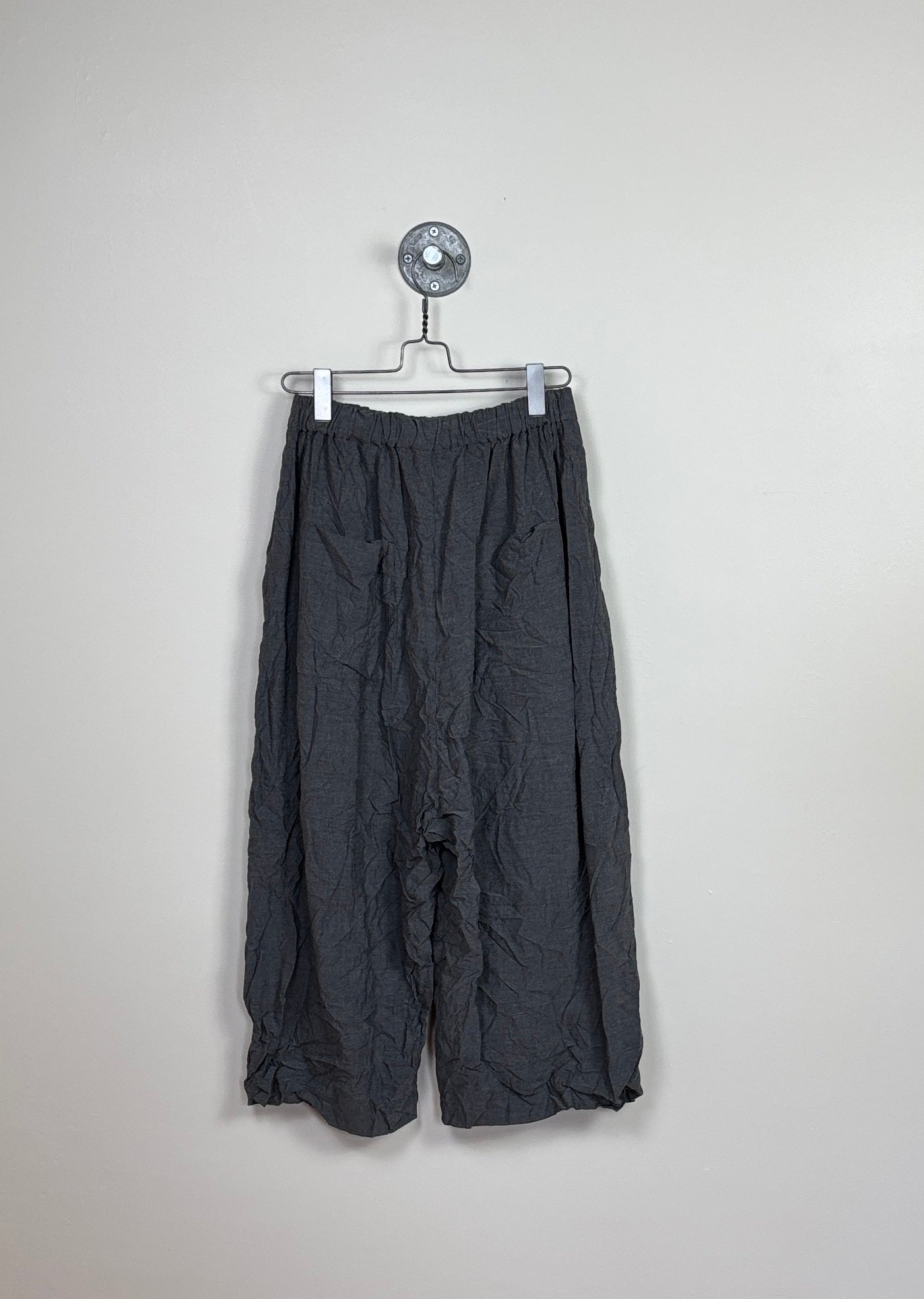 Pas de Calais ~ Stretch Sarouel Pants - Grey