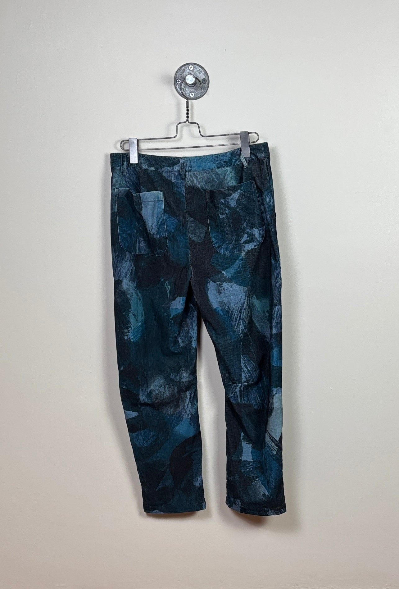 M.Patmos ~ Anable Pant - Navy Watercolor