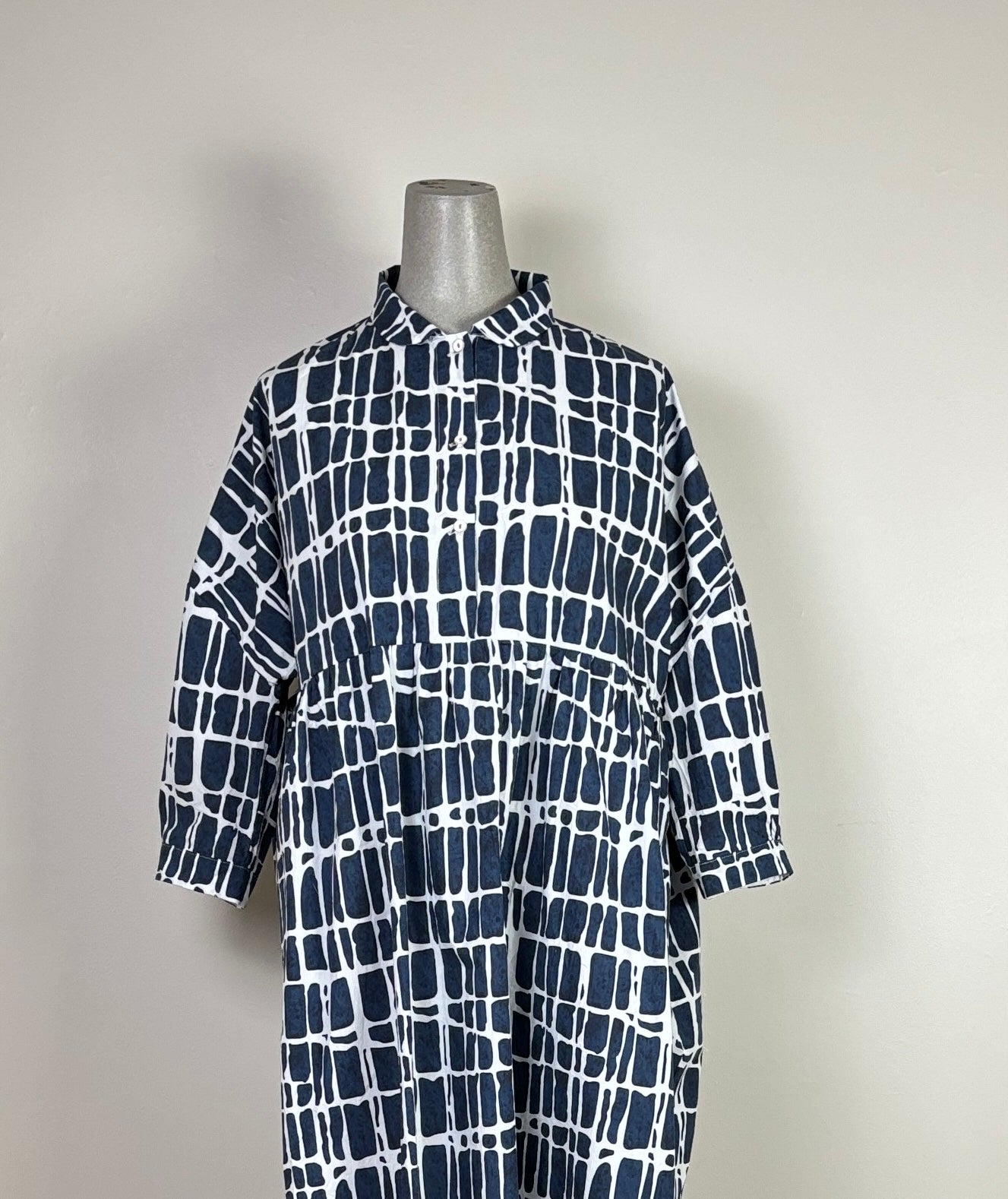 H+ Hannoh Wessel ~ Dress Davina - Blue Check