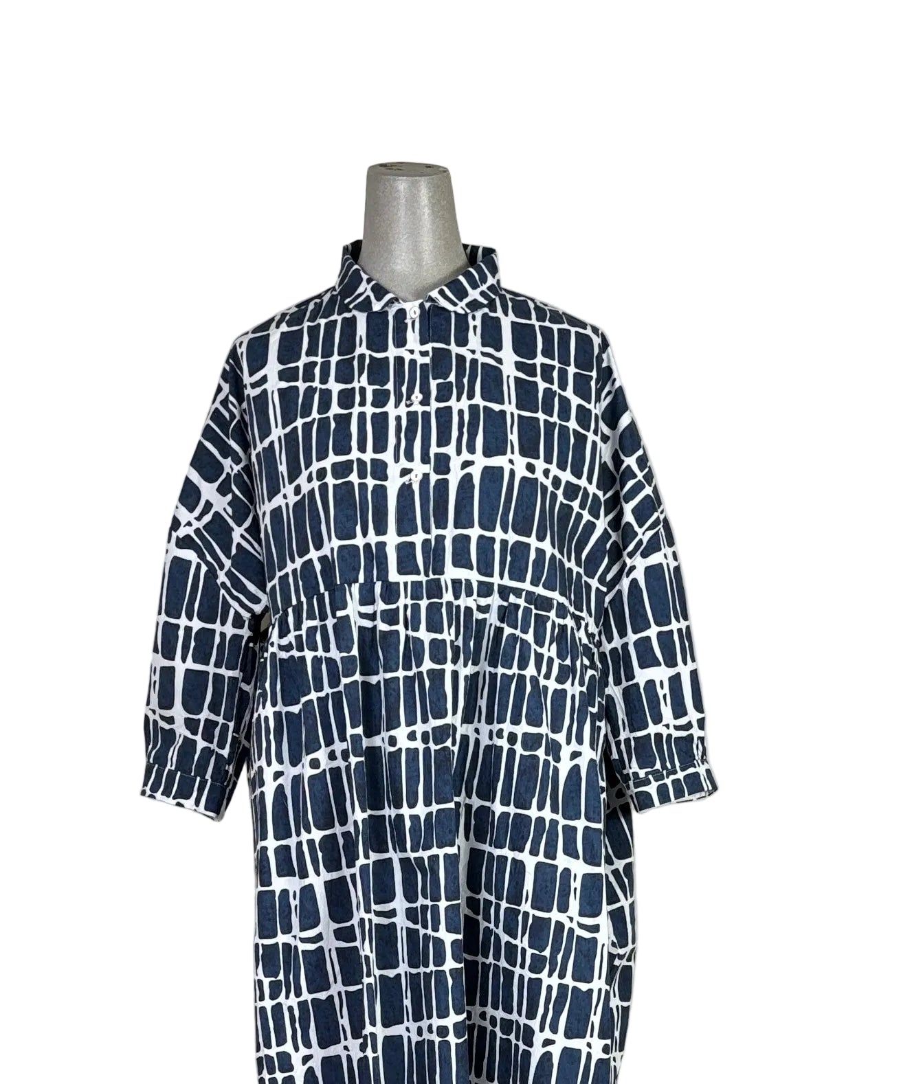 H+ Hannoh Wessel ~ Dress Davina - Blue Check