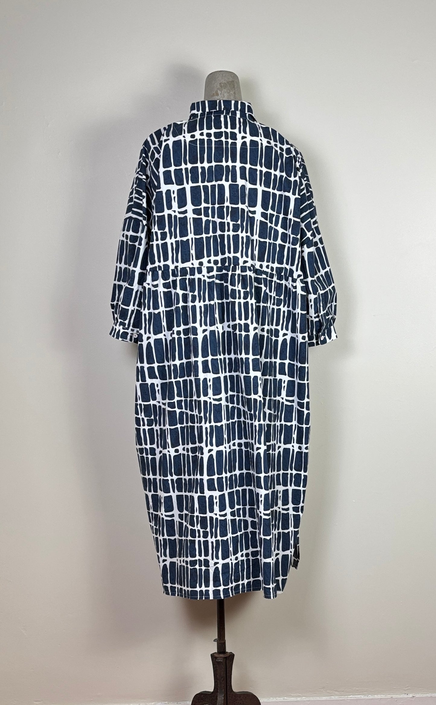 H+ Hannoh Wessel ~ Dress Davina - Blue Check