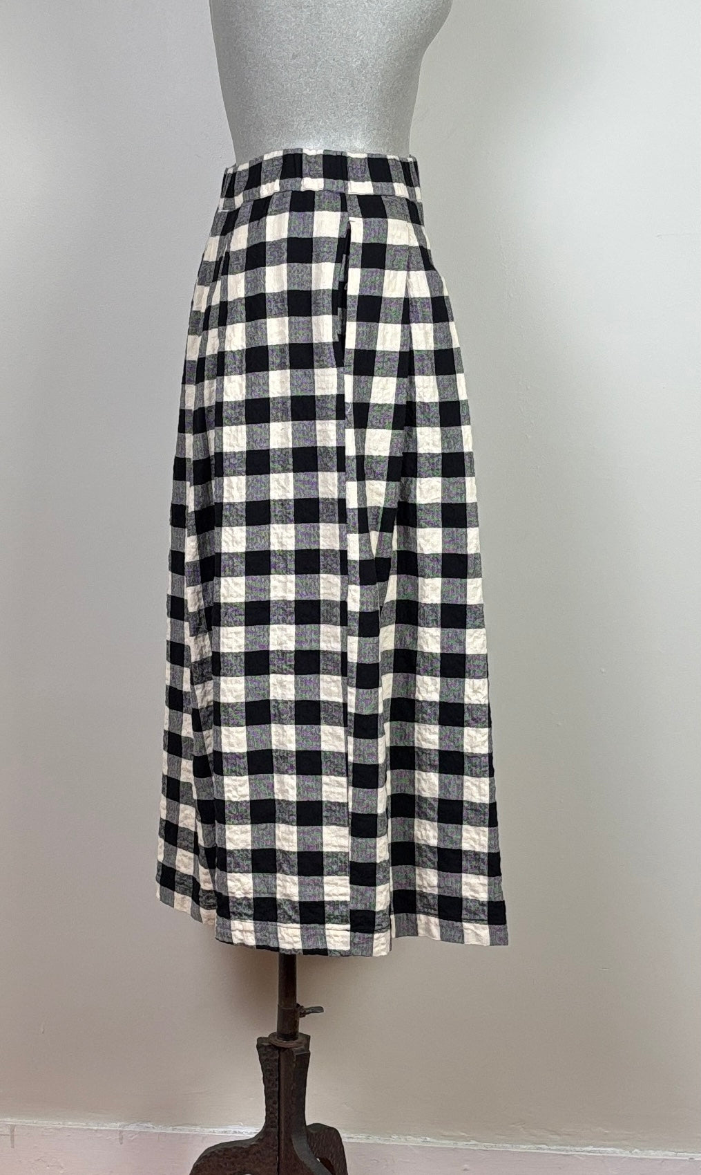 H+ Hannoh Wessel ~ Skirt Jules - Black/White Check