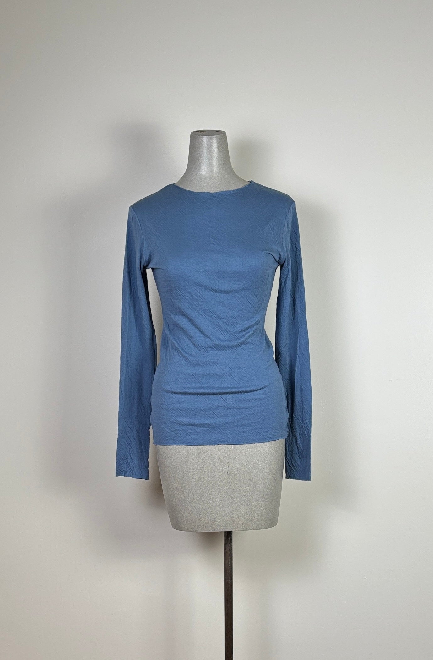 Sula ~ Tee Cotton Jersey - Blue