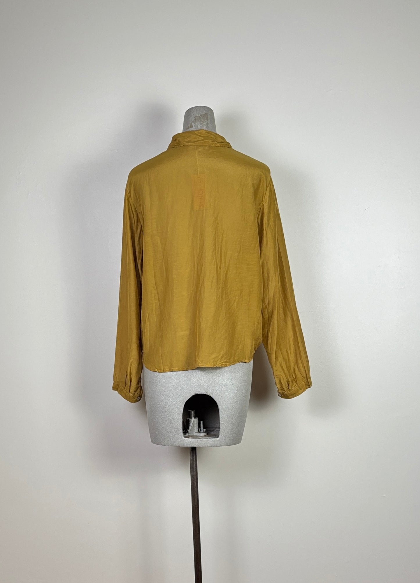 Sula ~ Secret Button Shirt - Tobacco