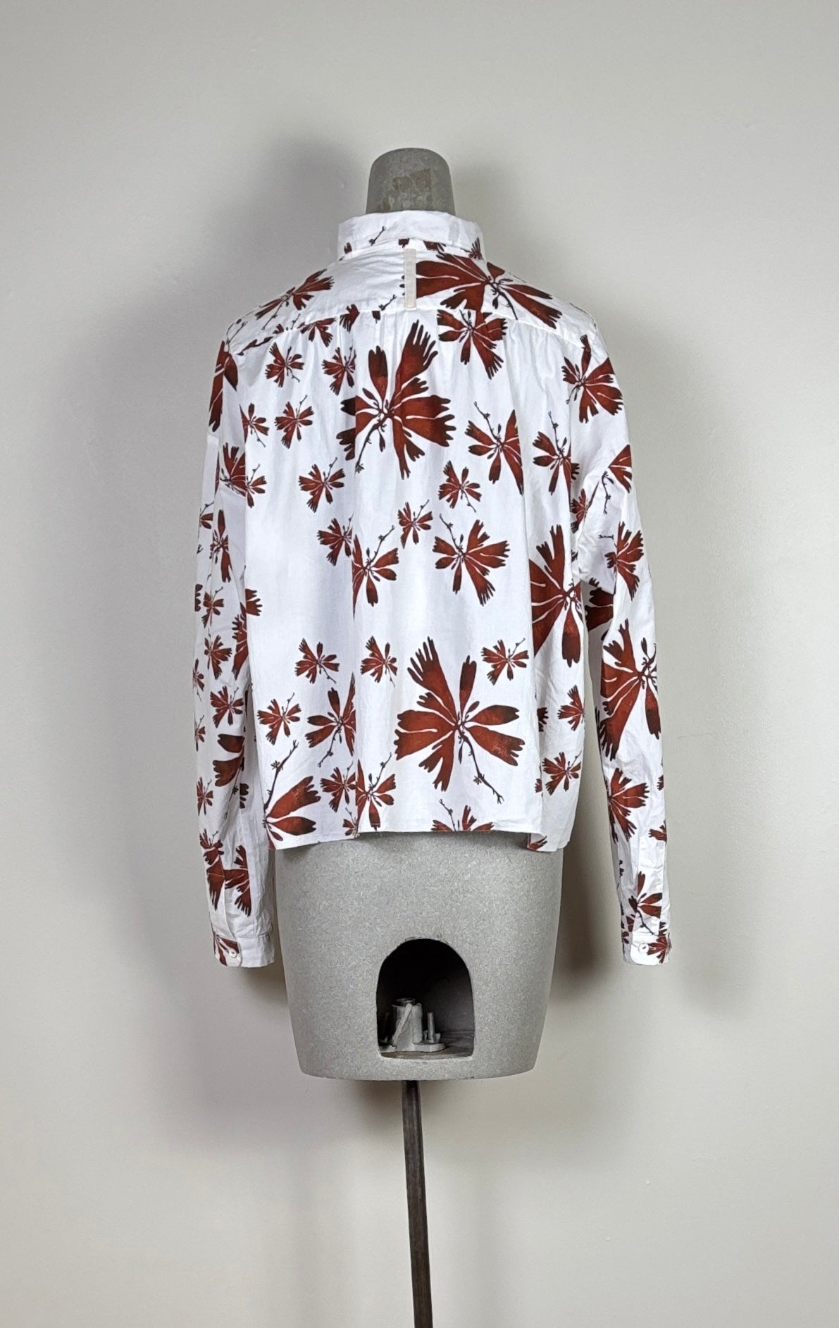H+ Hannoh Wessel ~ Shirt Cecile - Red Flowers