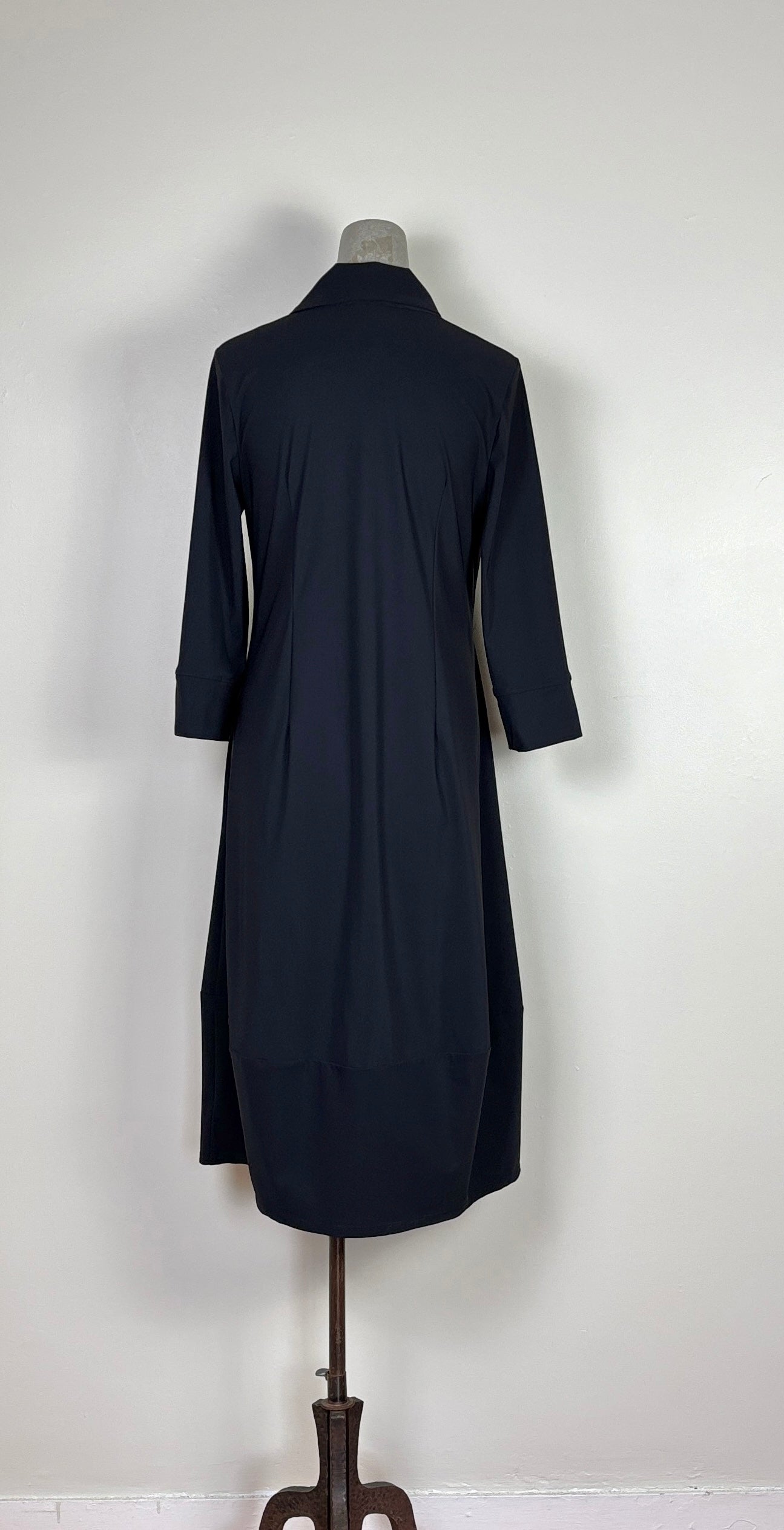 Porto ~ Flavia Dress - Black