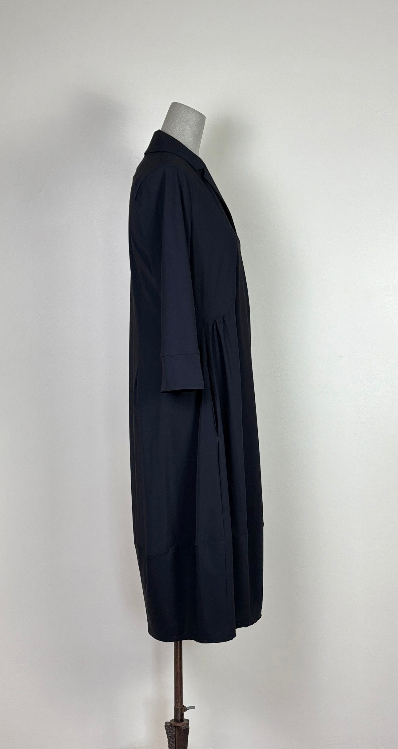 Porto ~ Flavia Dress - Black