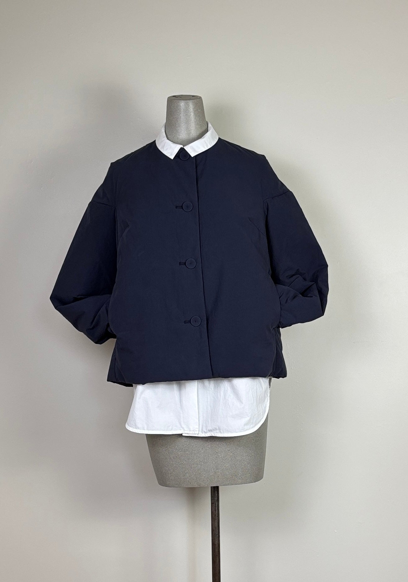 Yoshi Kondo ~ Cacao Puffer Jacket - Navy