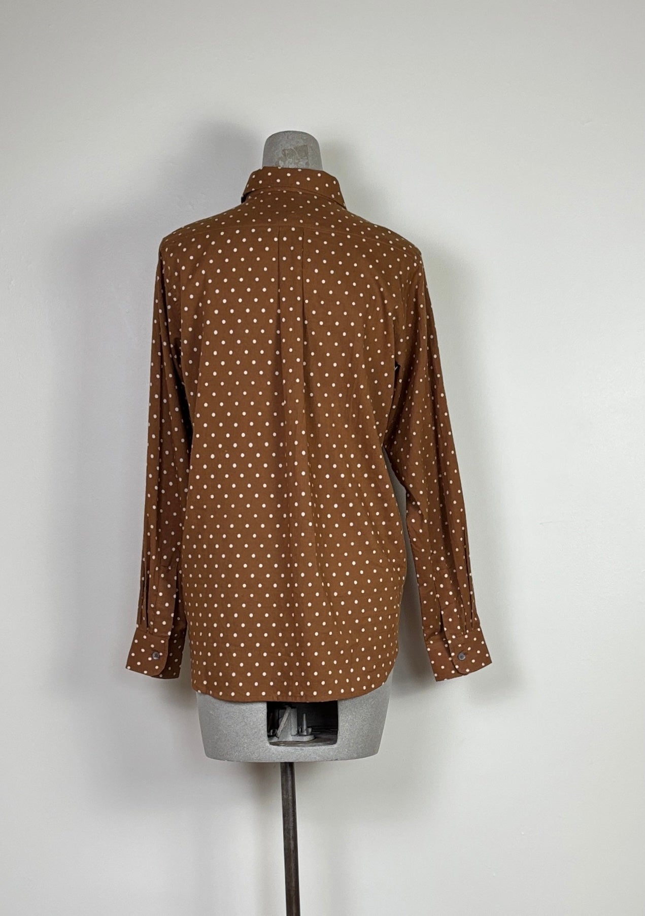 Uqnatu ~ Pocket Shirt - Raw Sienna Dot