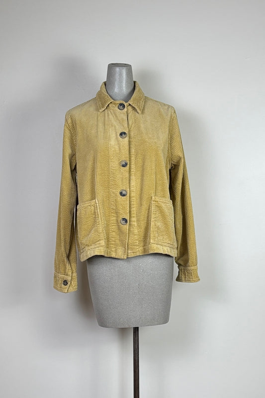 Cut Loose  ~  Cropped Jacket - Mustard Seed