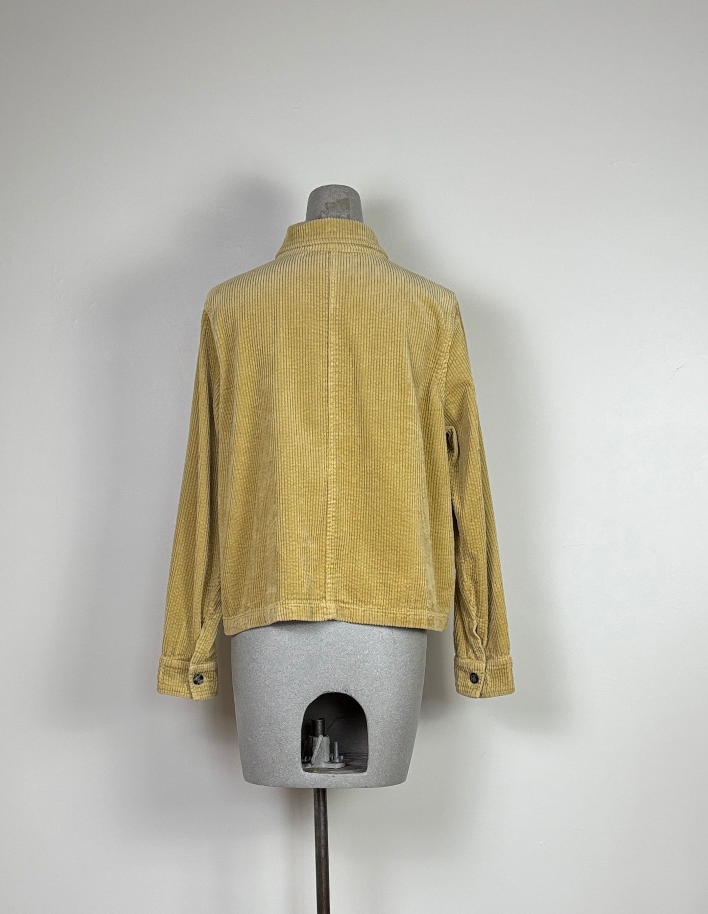 Cut Loose ~ Cropped Jacket - Mustard Seed