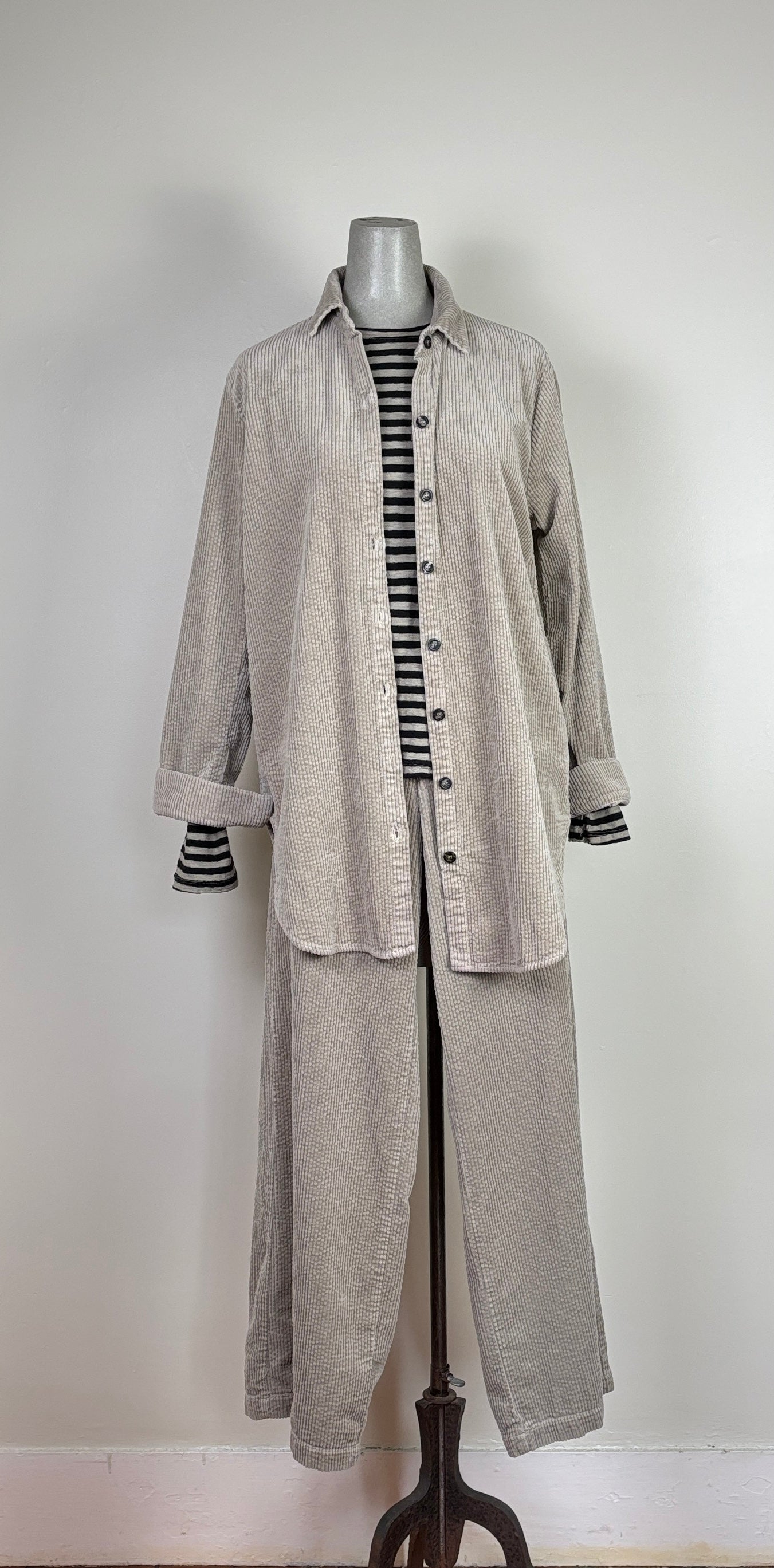 Cut Loose ~ Wide Leg Pant - Lentil