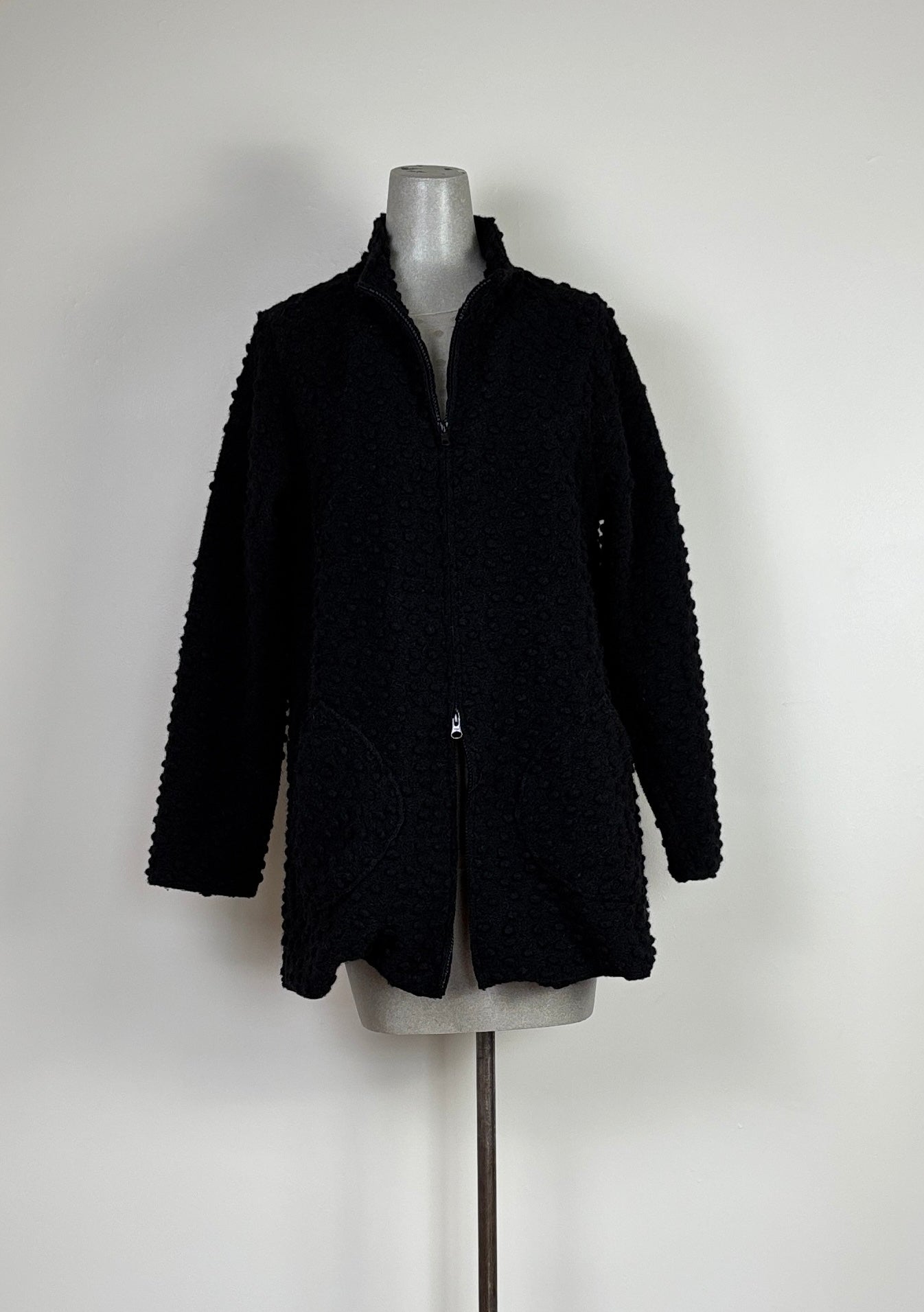 Cut Loose ~ Zip Swing Jacket - Black