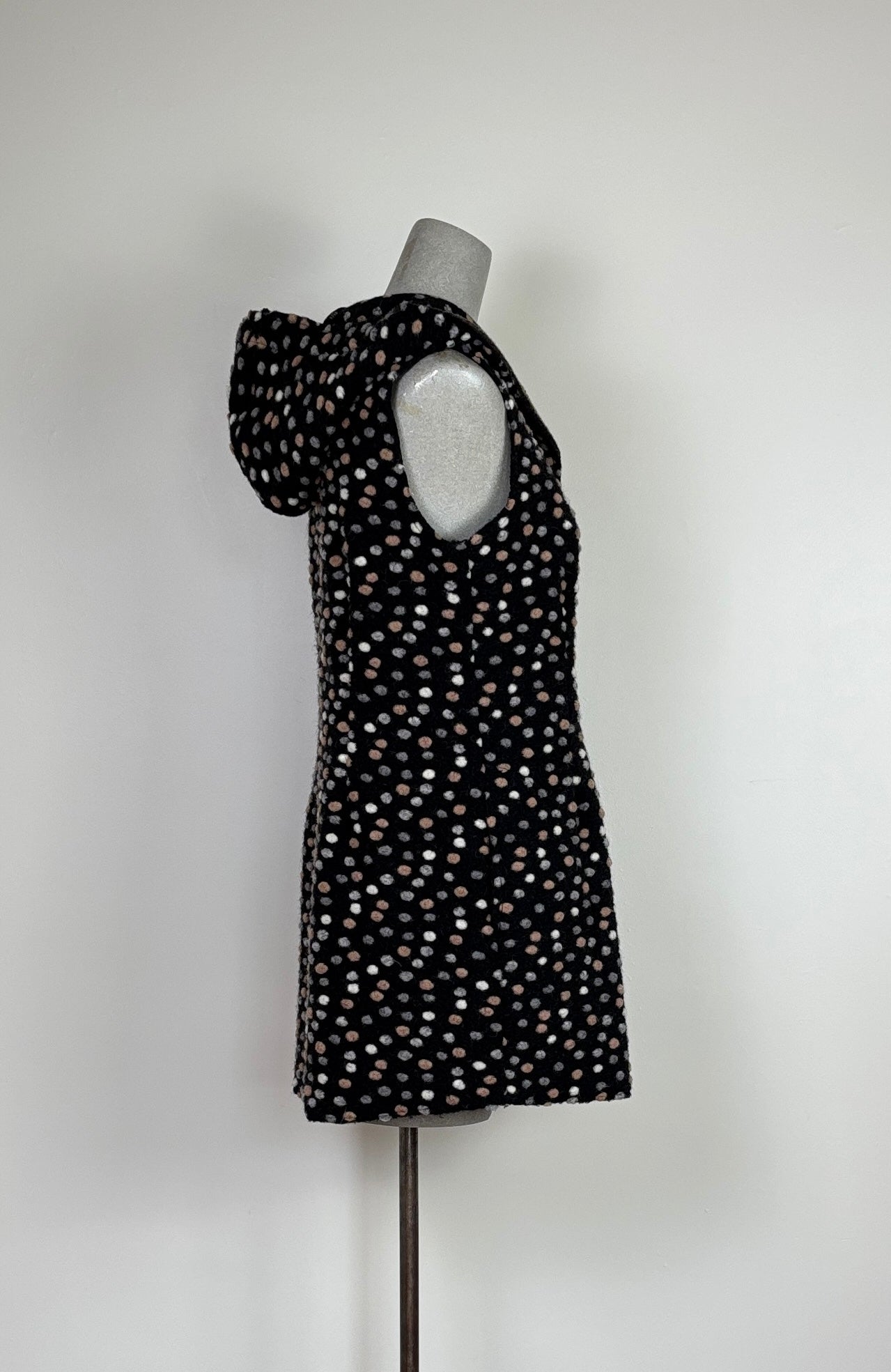 Cut Loose ~ Hooded Vest - Multi Dots