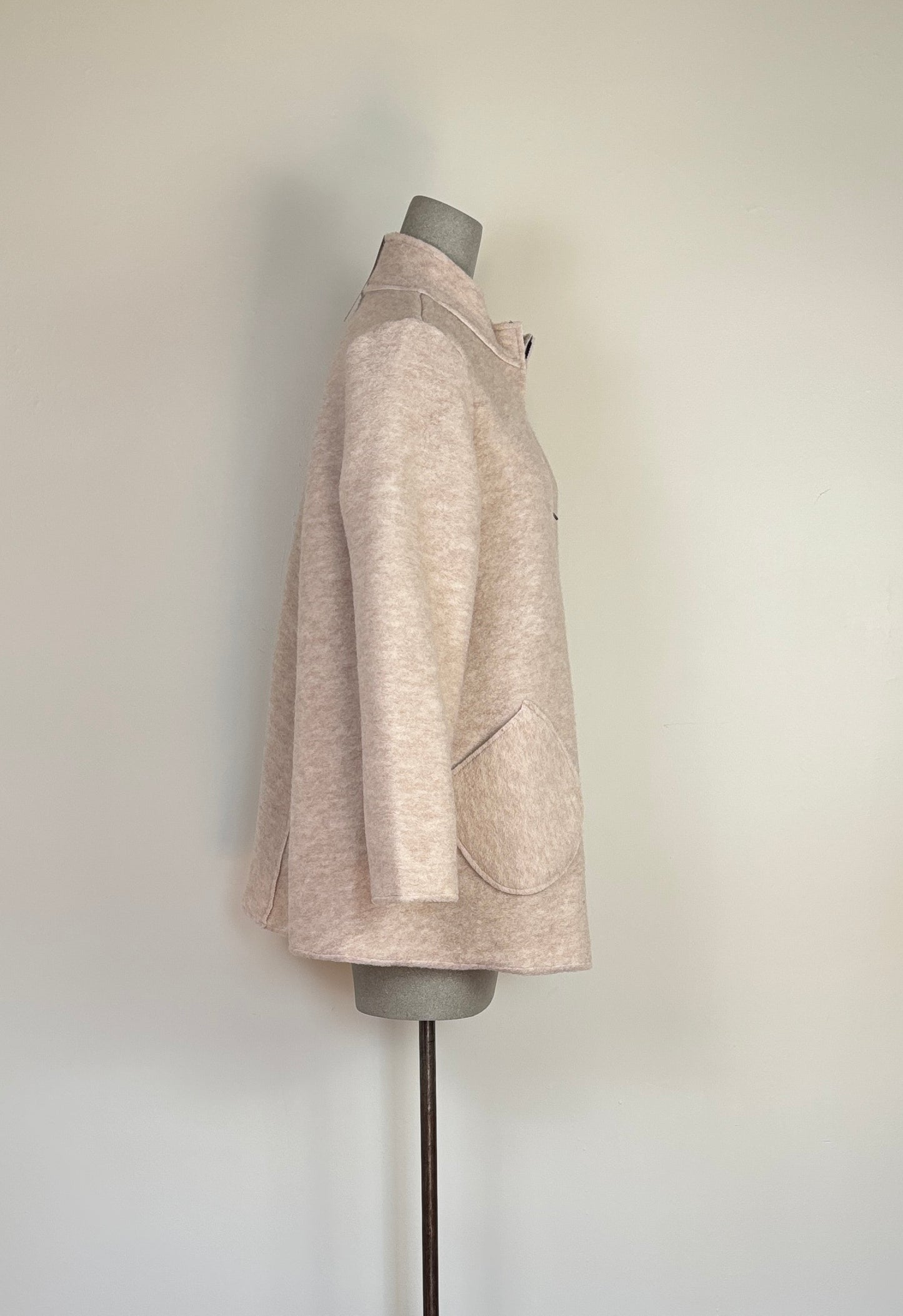 Cut Loose ~ Zip Swing Jacket - Moonbeam