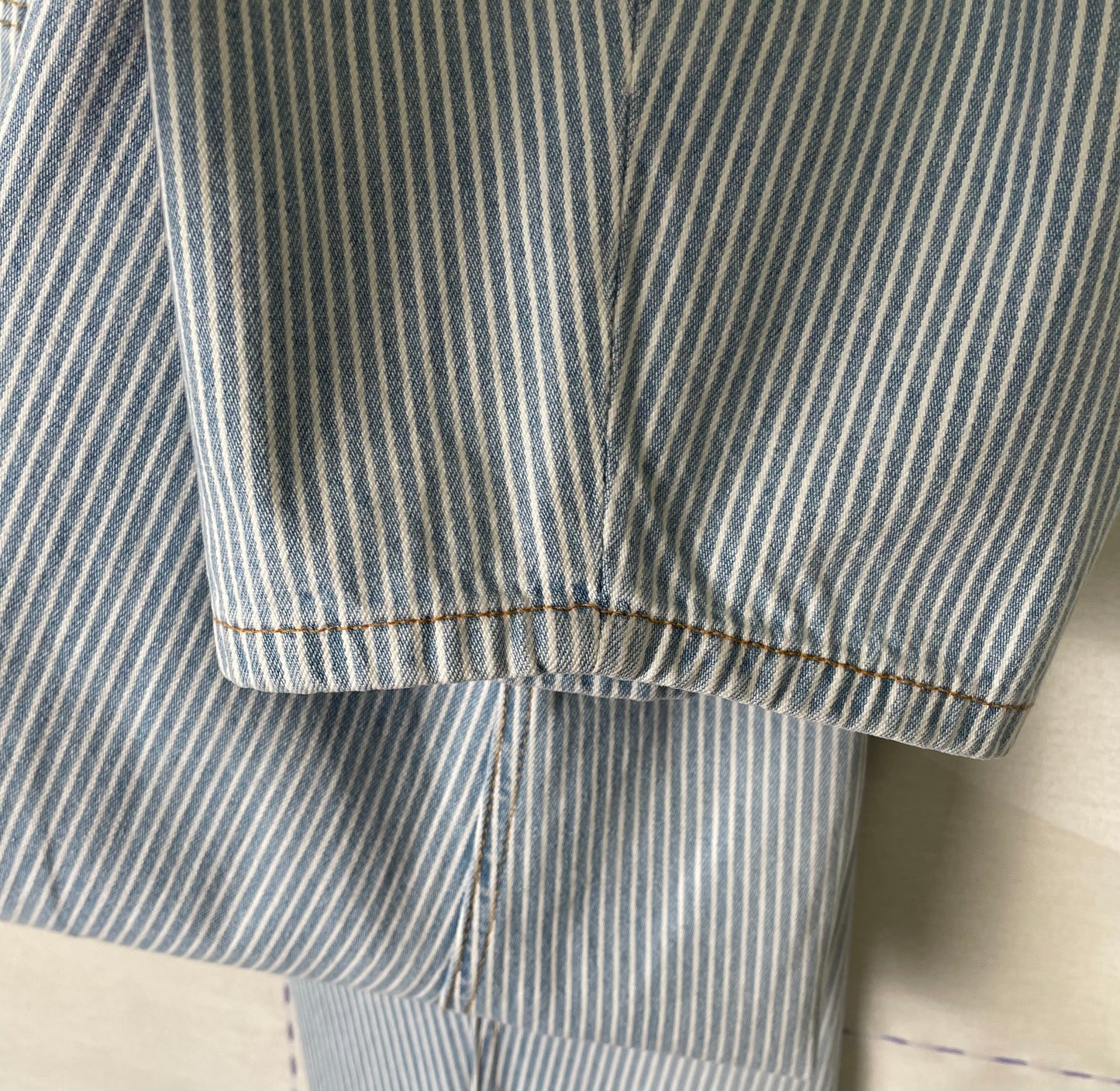 Road to Nowhere Pilon Railroad Stripe Pant - Powder Blue