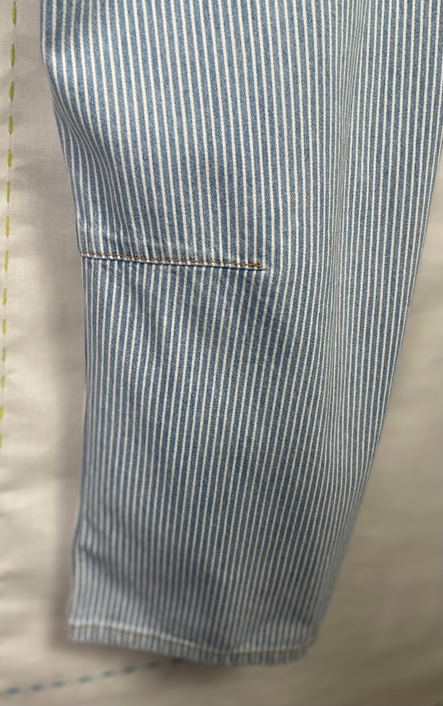 Road to Nowhere Pilon Railroad Stripe Pant - Powder Blue