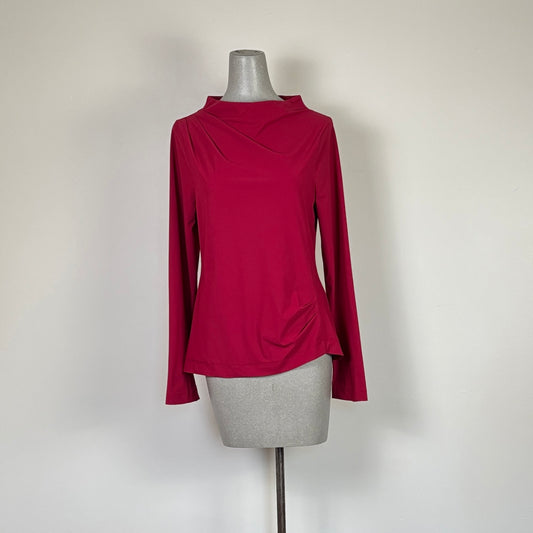 Porto  ~  Leia Top - Garnet