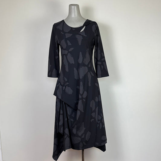 Porto  ~  Risa Dress - Smoke Palermo Print