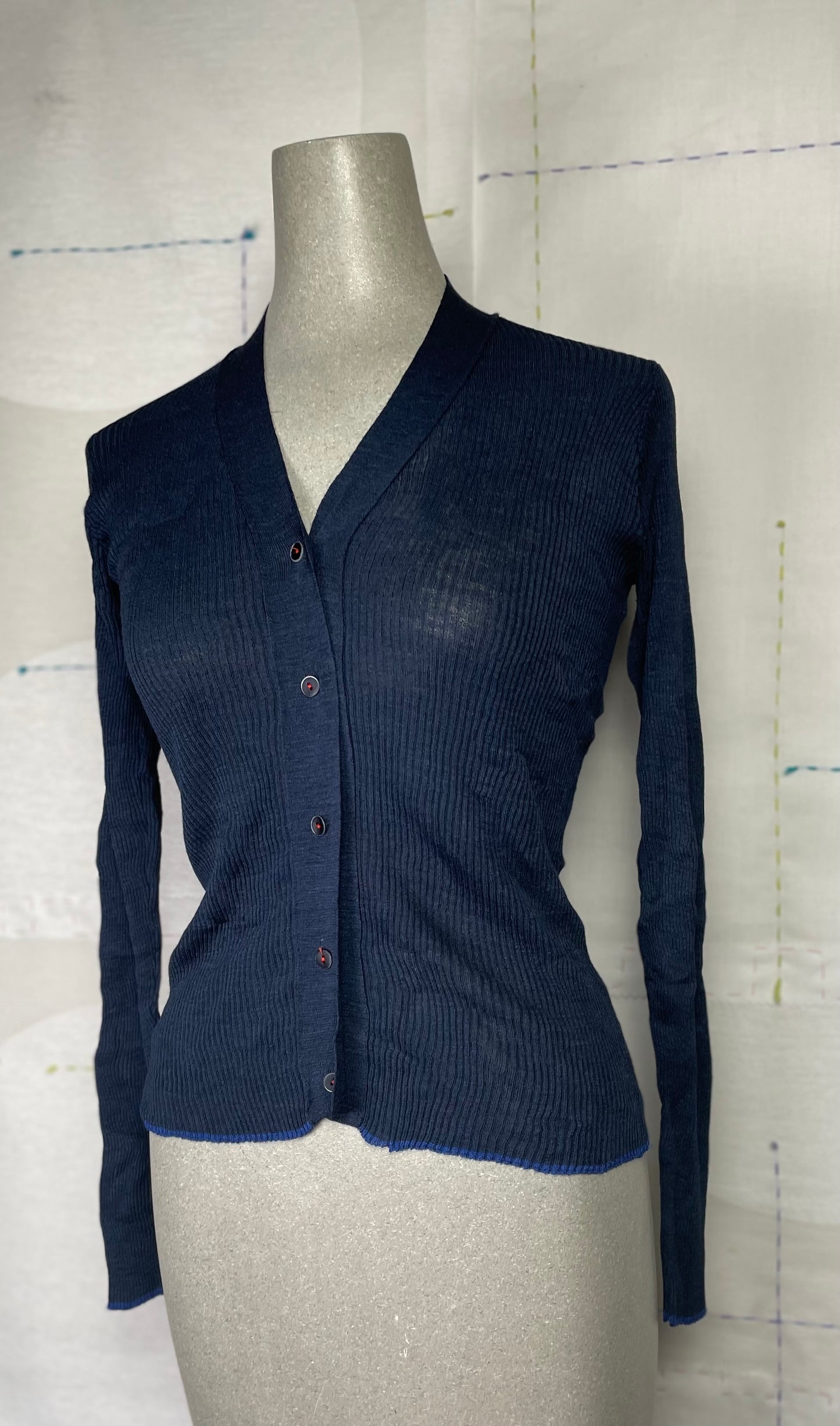 H+ Hannoh Wessel ~ Cardigan Kristina - Notte/Ink