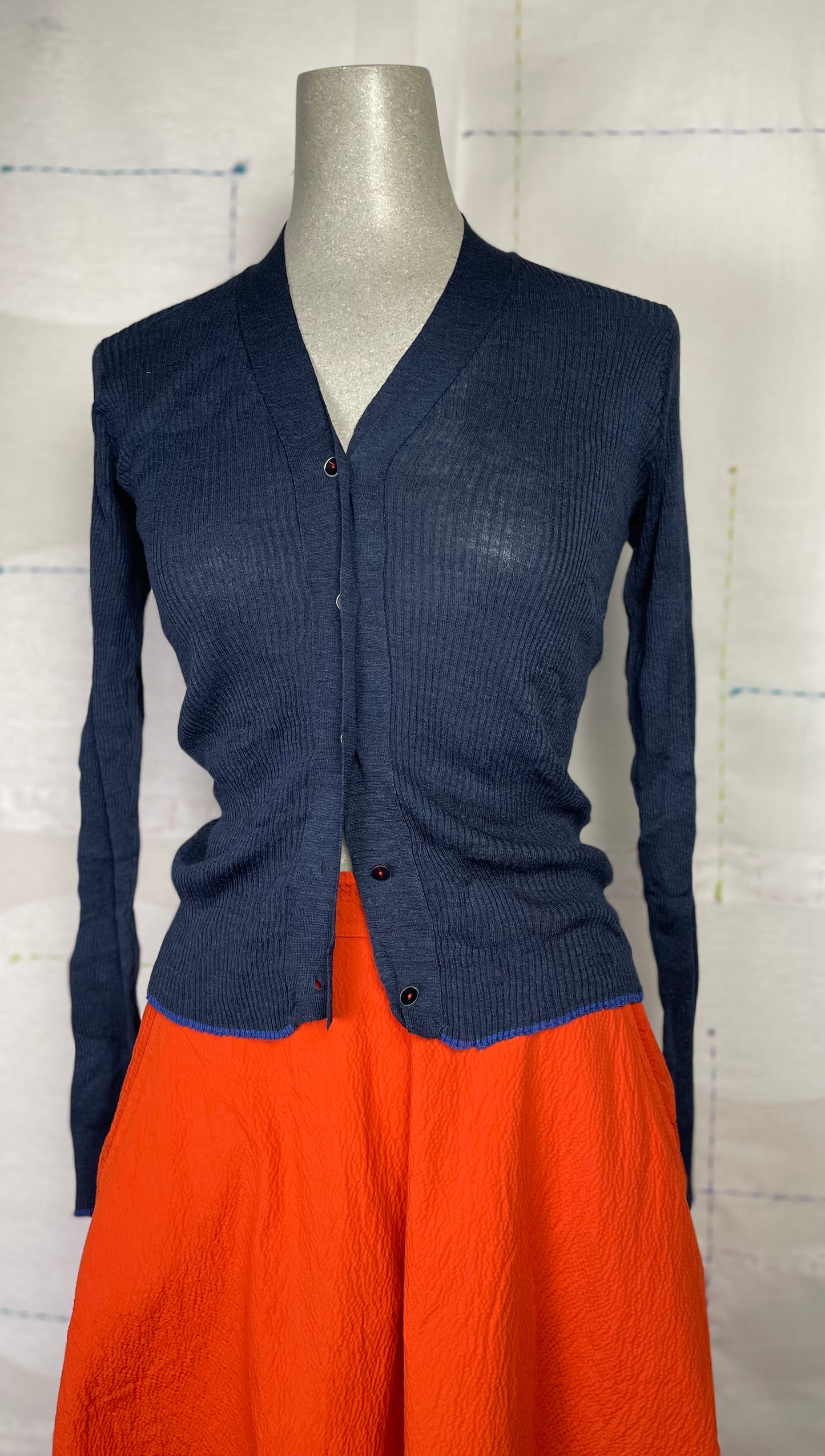 H+ Hannoh Wessel ~ Cardigan Kristina - Notte/Ink