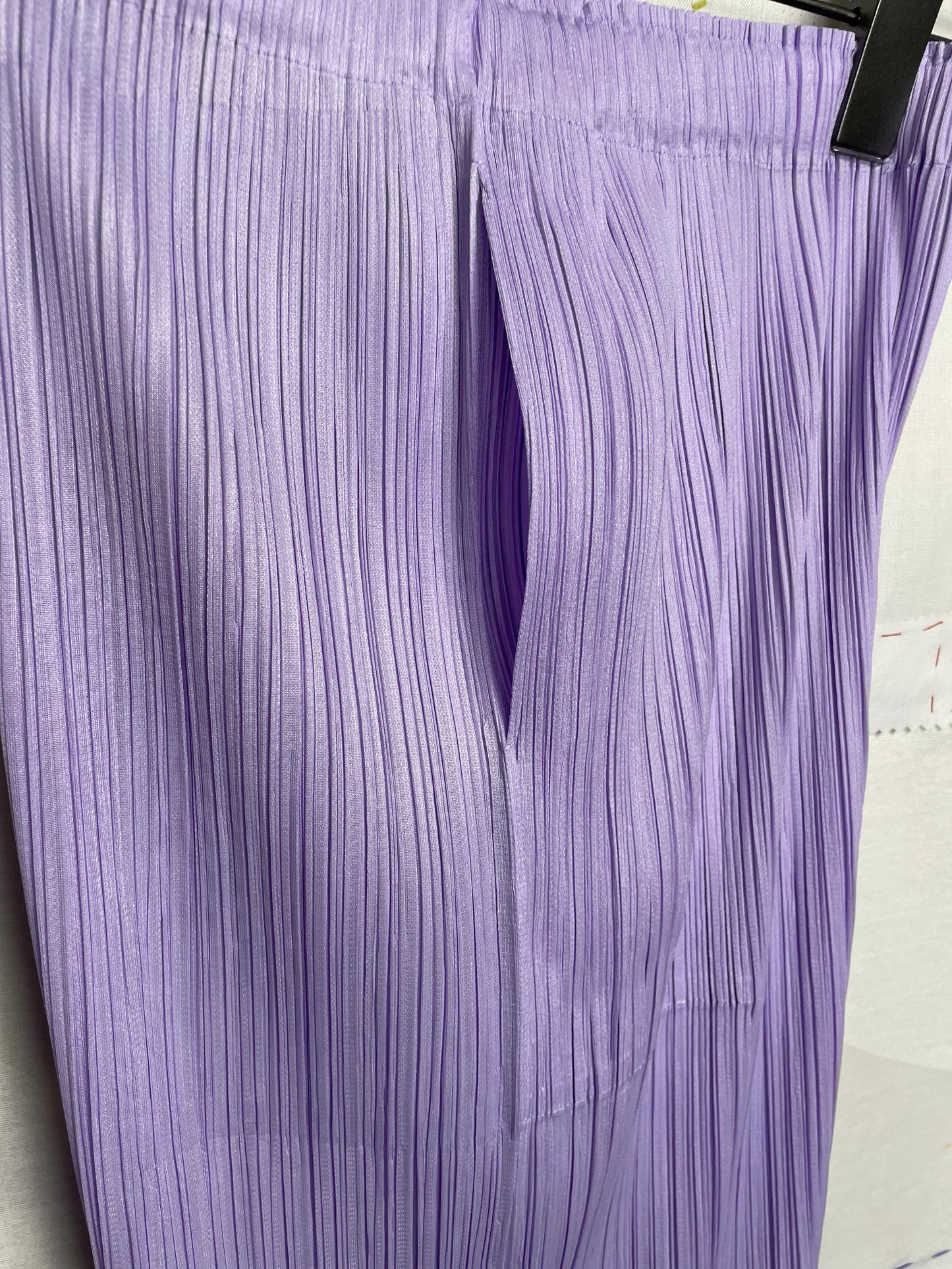 Pleats Please Issey Miyake  ~  Monthly Colors April Pants - Purple Onion