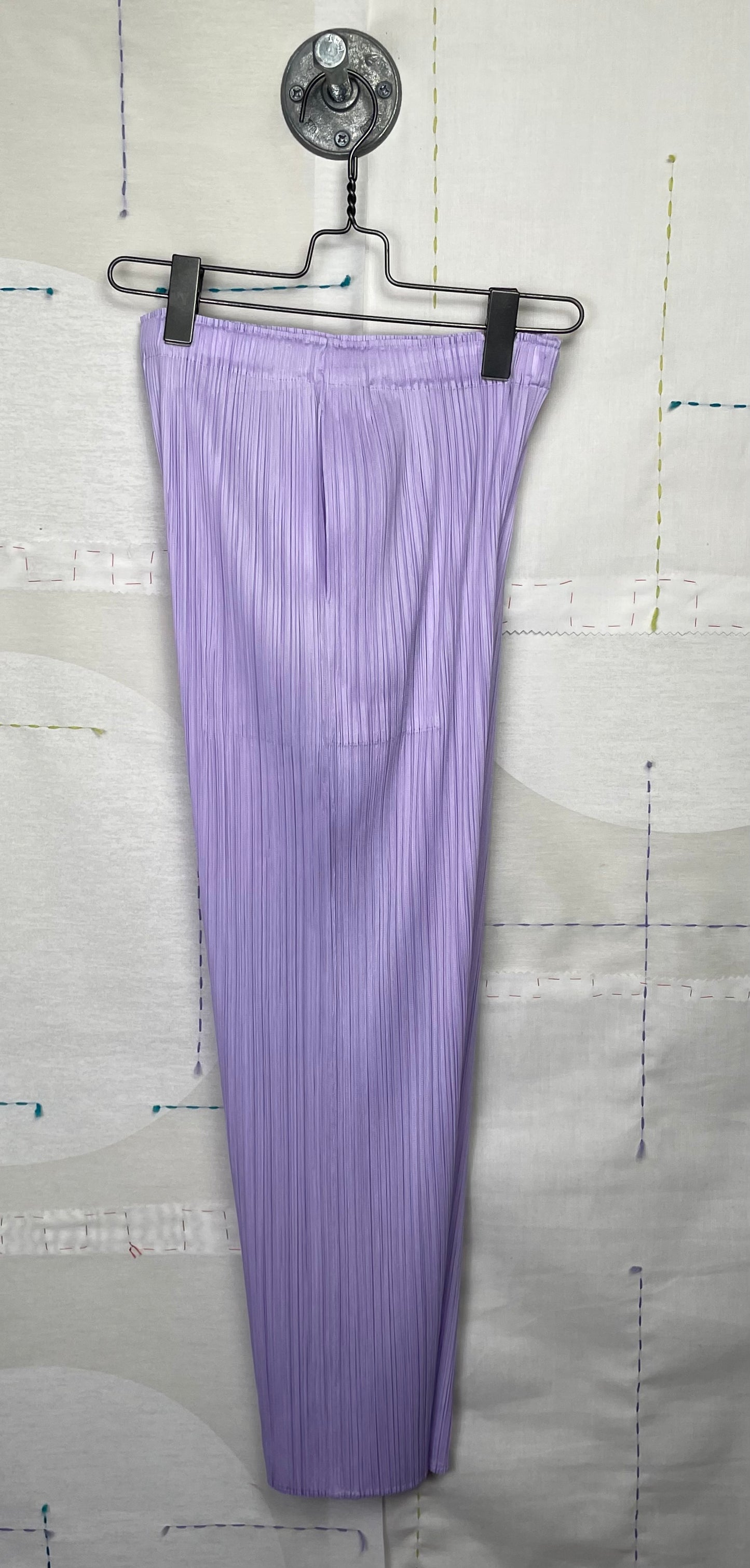 Pleats Please Issey Miyake  ~  Monthly Colors April Pants - Purple Onion