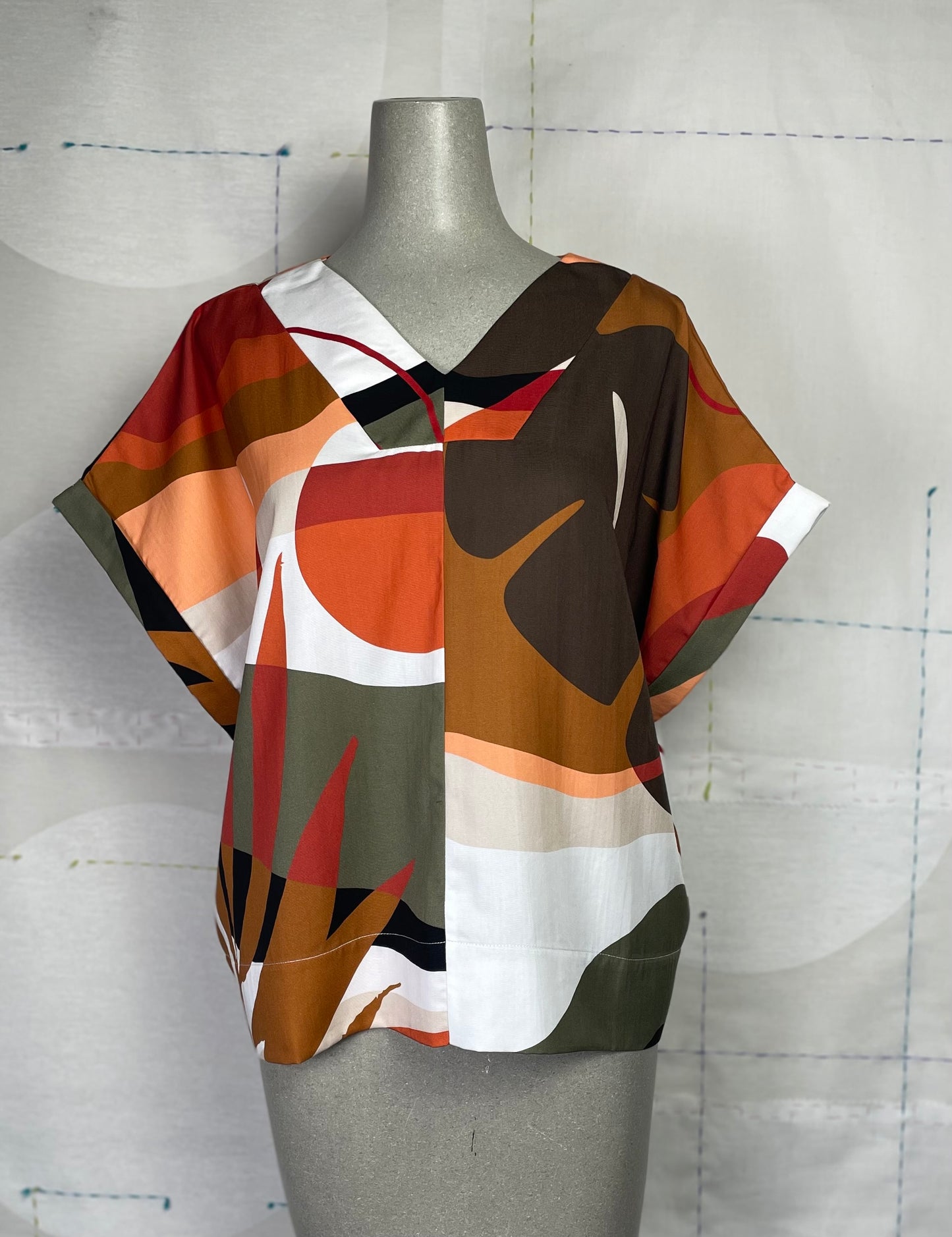 Beaumont Organic ~ Ariel-Paige Top - Rockpool Print