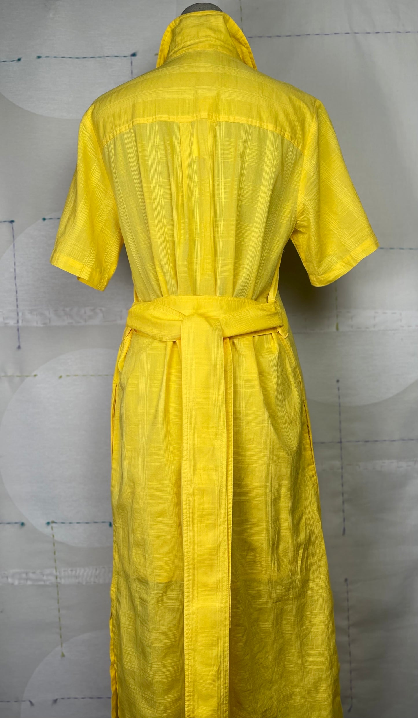 Lilla P. ~ Belted Shirt Dress - Saffron