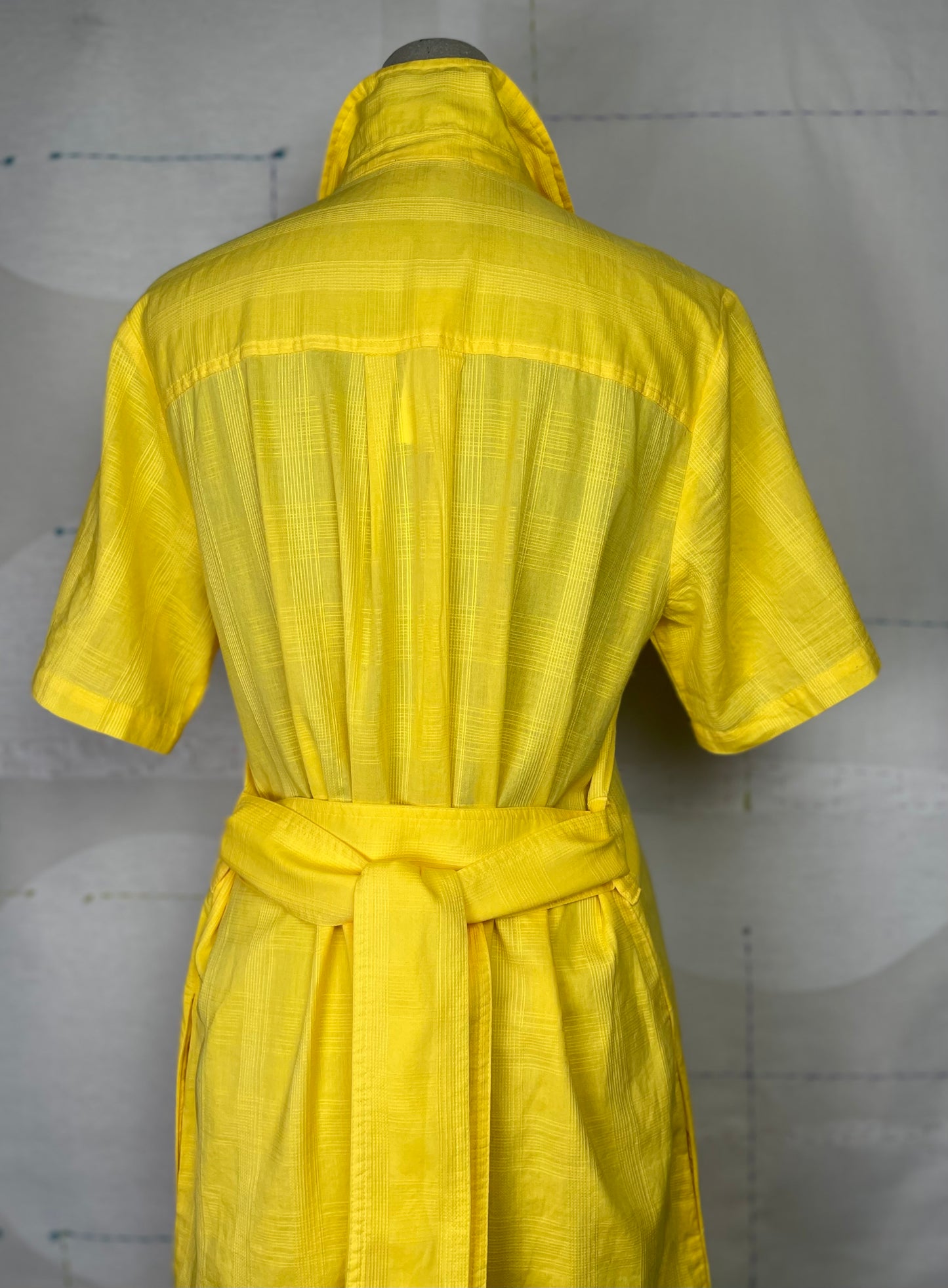Lilla P. ~ Belted Shirt Dress - Saffron