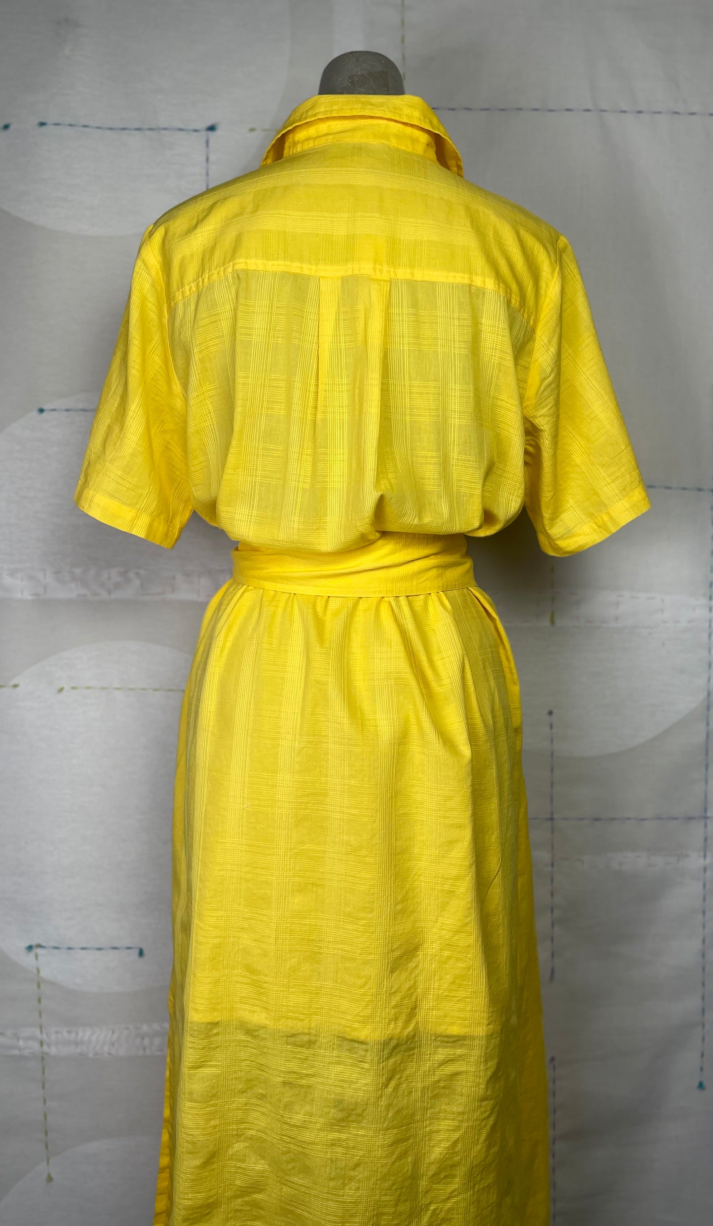 Lilla P. ~ Belted Shirt Dress - Saffron