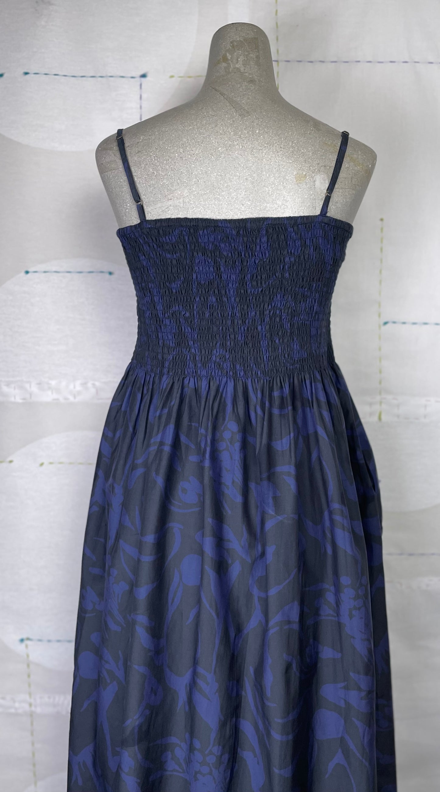 M.Patmos ~ Hester Dress - Splashy Navy