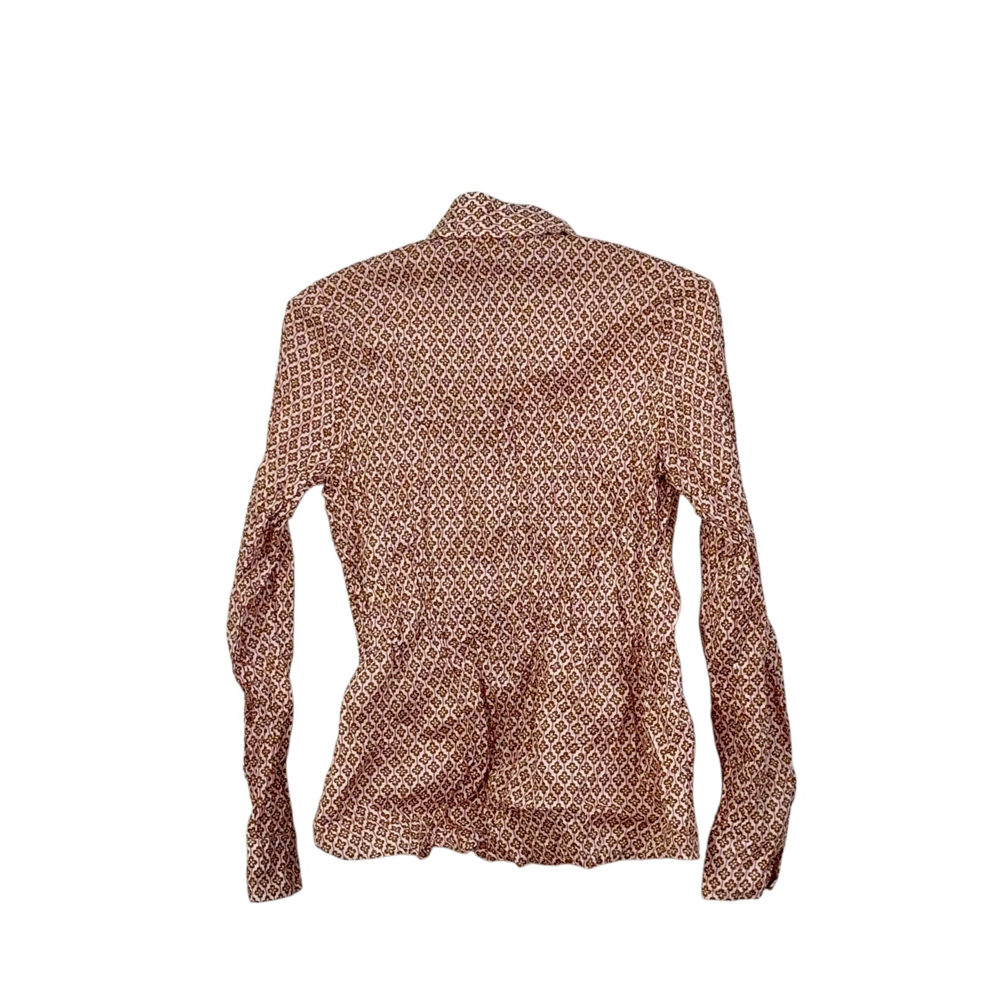 Miki Thumb ~ Liberty Print Classic Shirt - Clover Tan