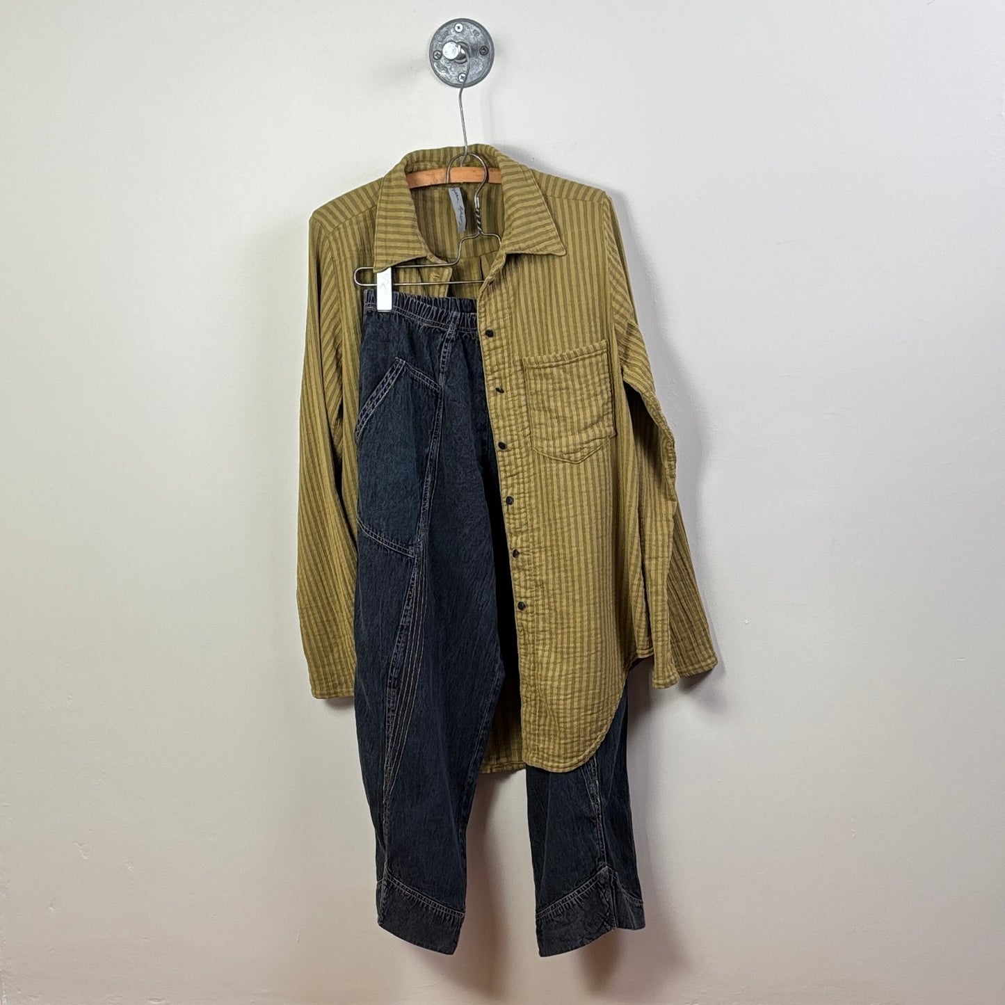 Cynthia Ashby ~ Flip Pants - Mica