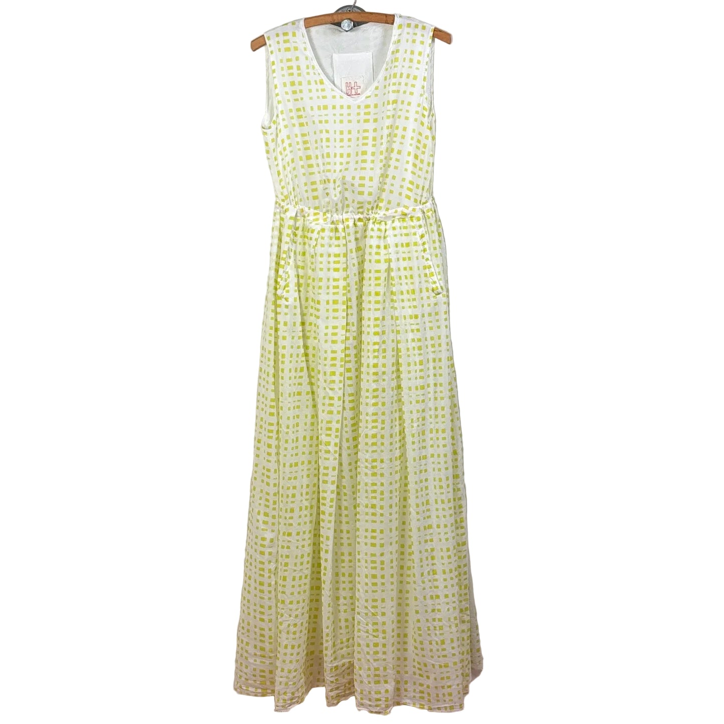 H+ Hannoh Wessel ~ Dress Diya - Lime Check