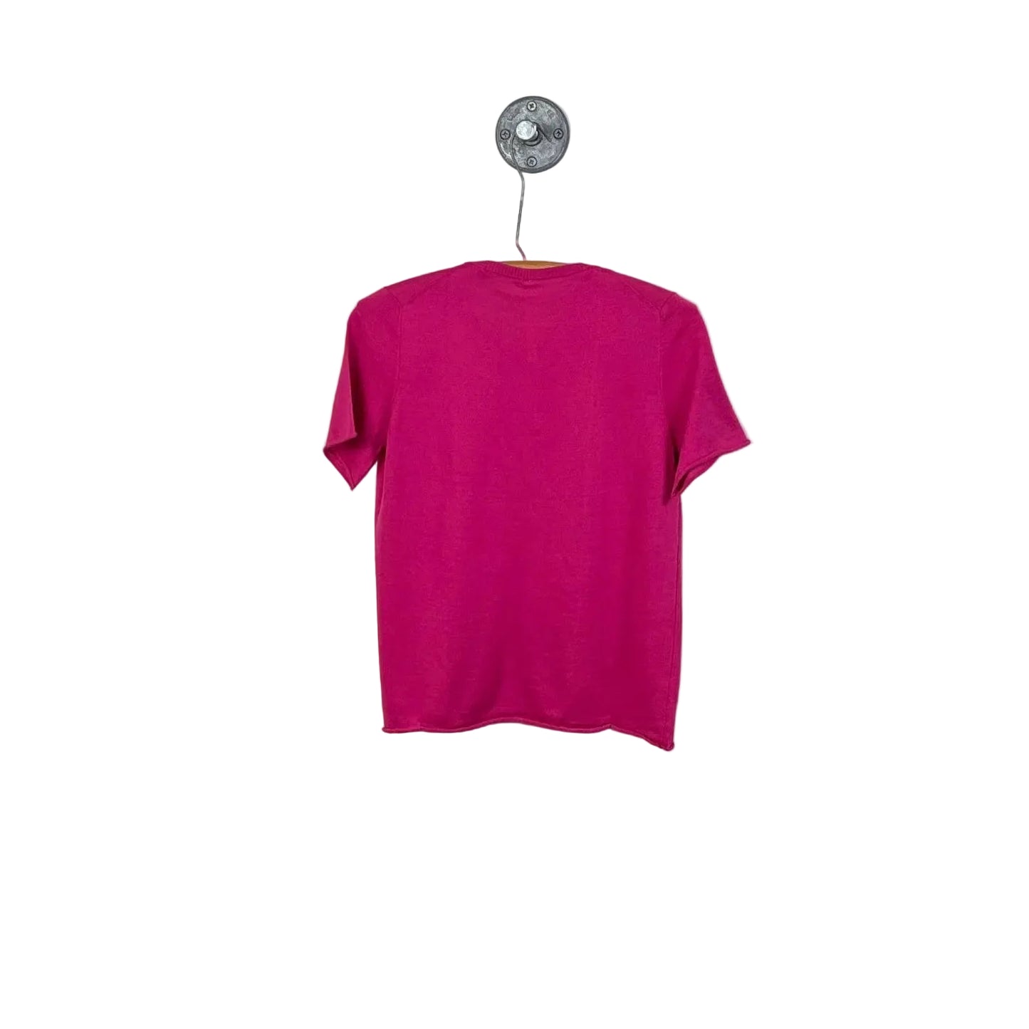 MJW ~ Short Sleeve Pullover Sweater - Dahlia