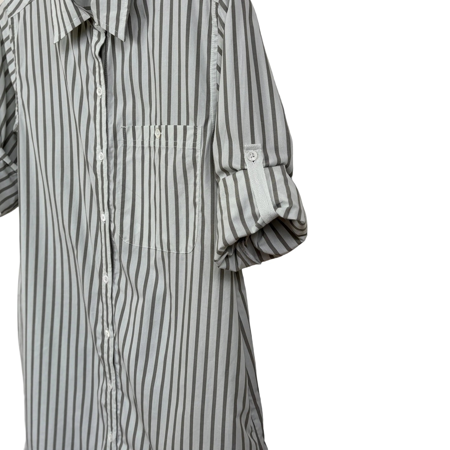Lilla P. ~ Striped Shirtdress - Pool Stripe